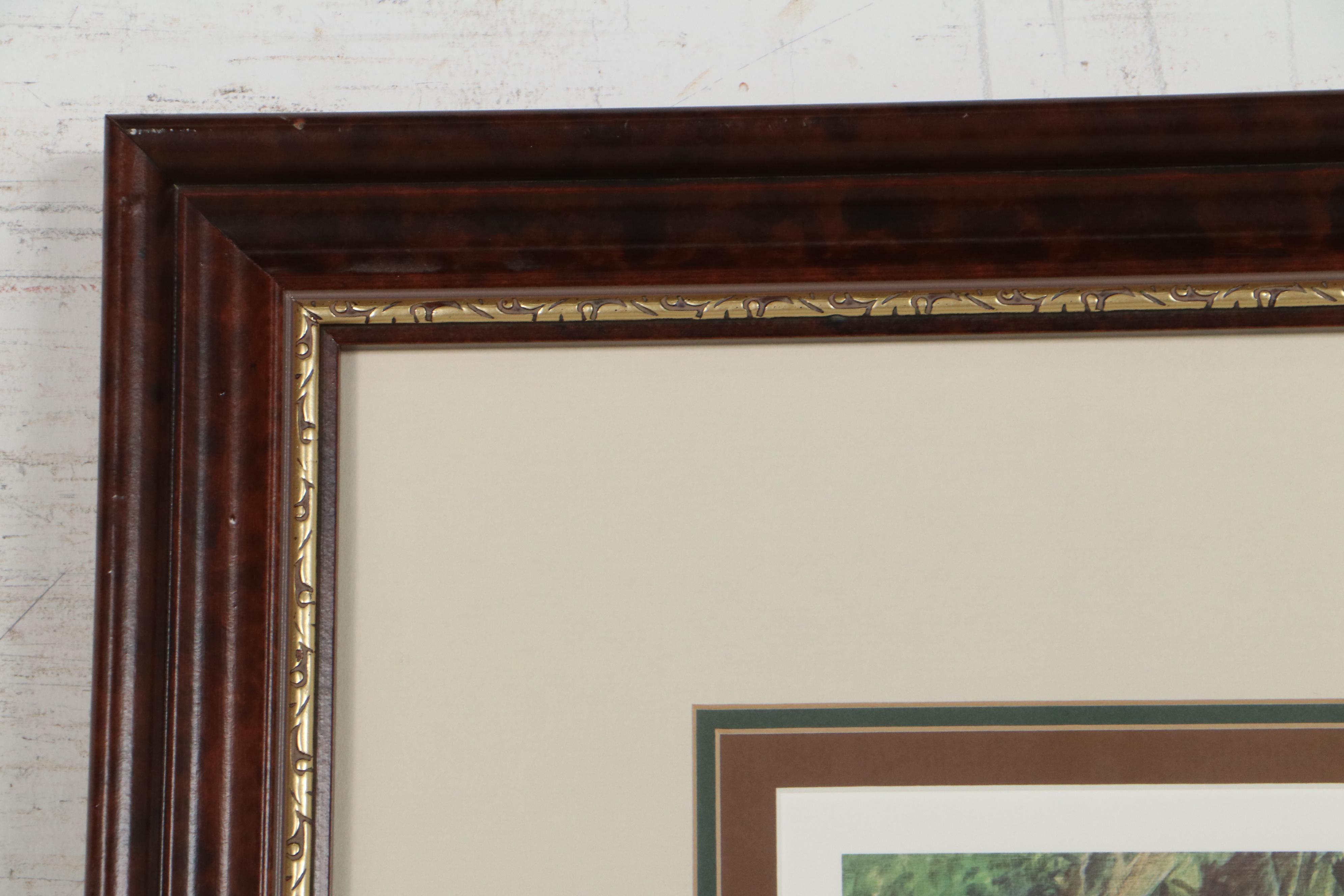 John A. Ruthven Offset Lithograph "Shawnee Indian," 1993