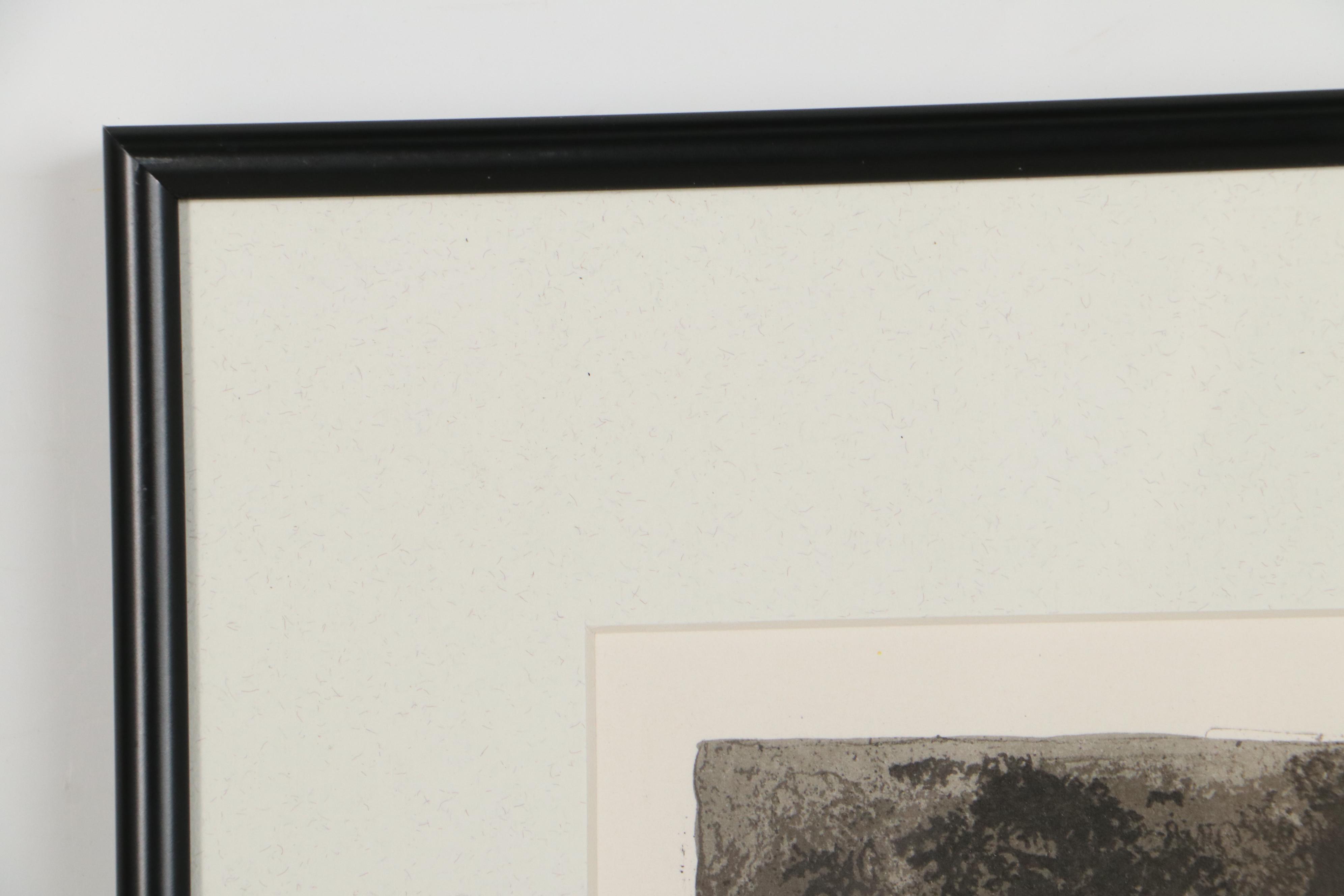 Marc Chagall Color Lithograph From "The Story of the Exodus," 1966