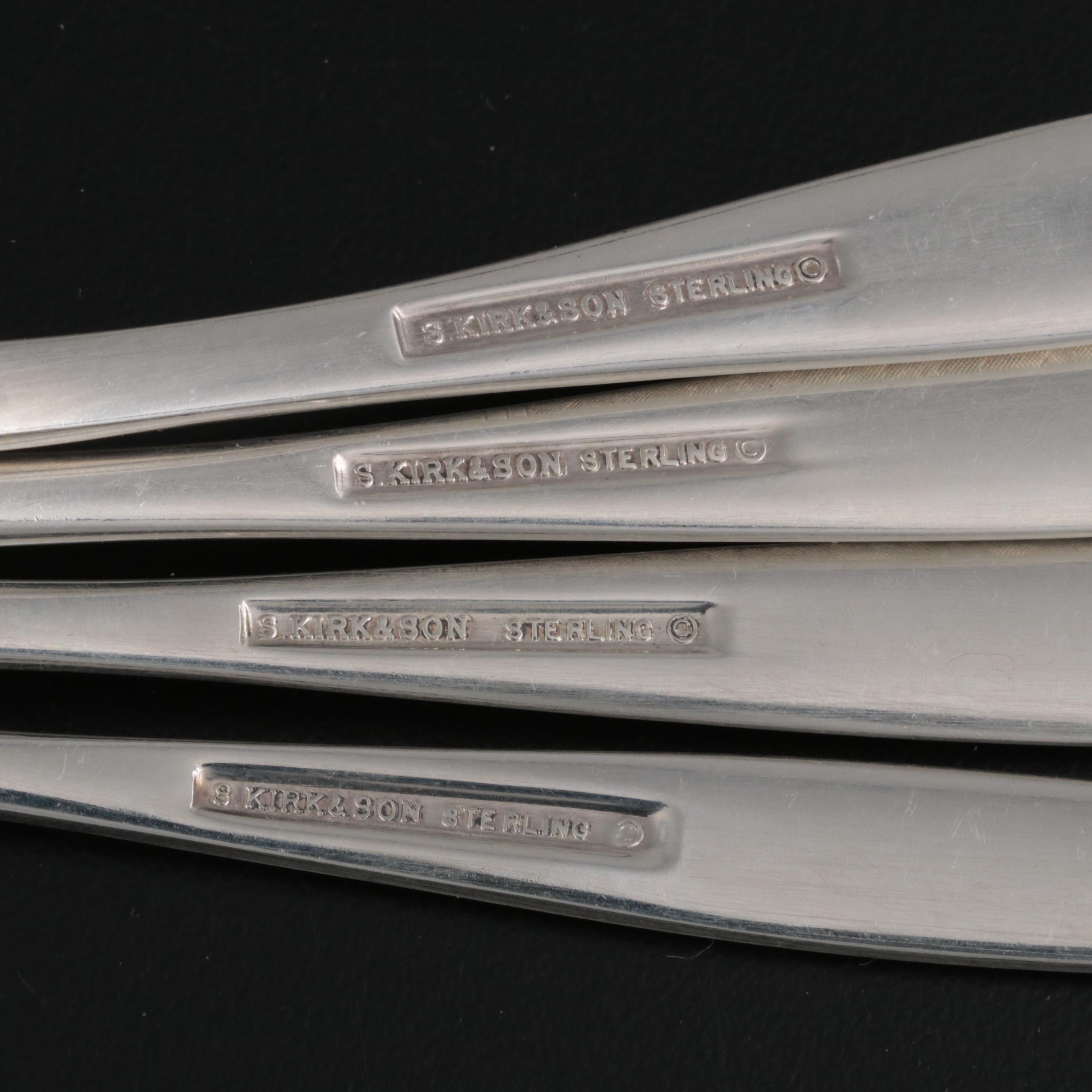 S. Kirk & Son "Florentine" Sterling Silver Flatware and Serving Utensils