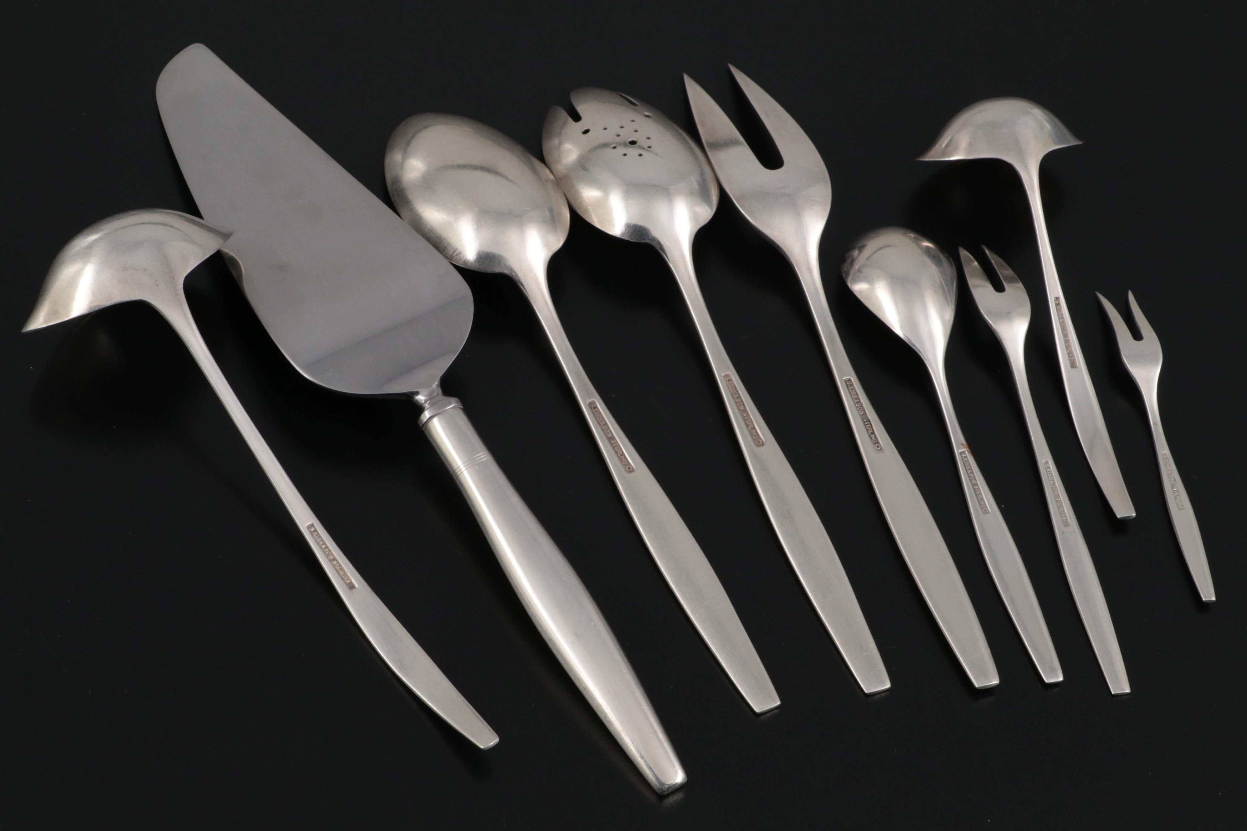 S. Kirk & Son "Florentine" Sterling Silver Flatware and Serving Utensils