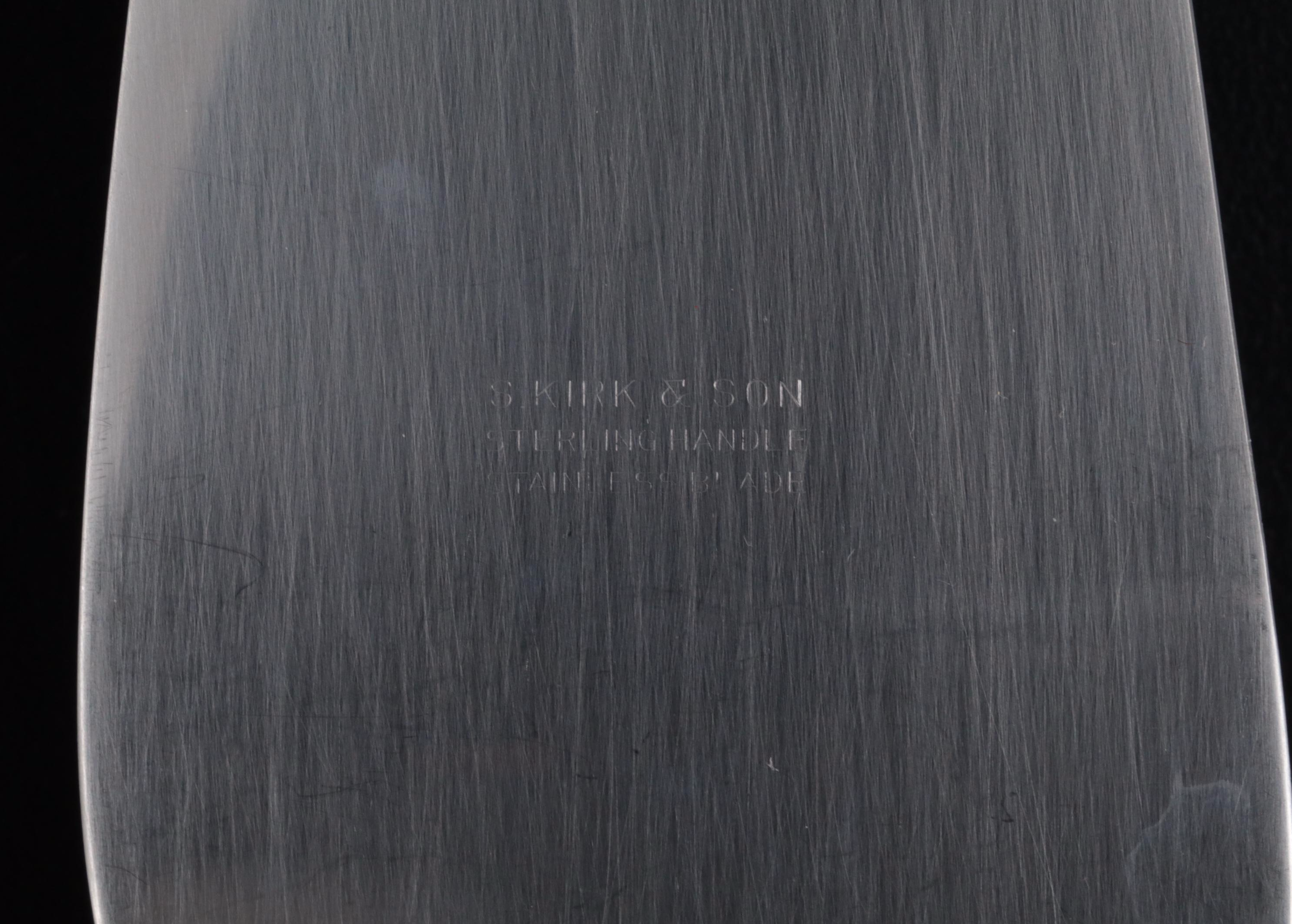 S. Kirk & Son "Florentine" Sterling Silver Flatware and Serving Utensils