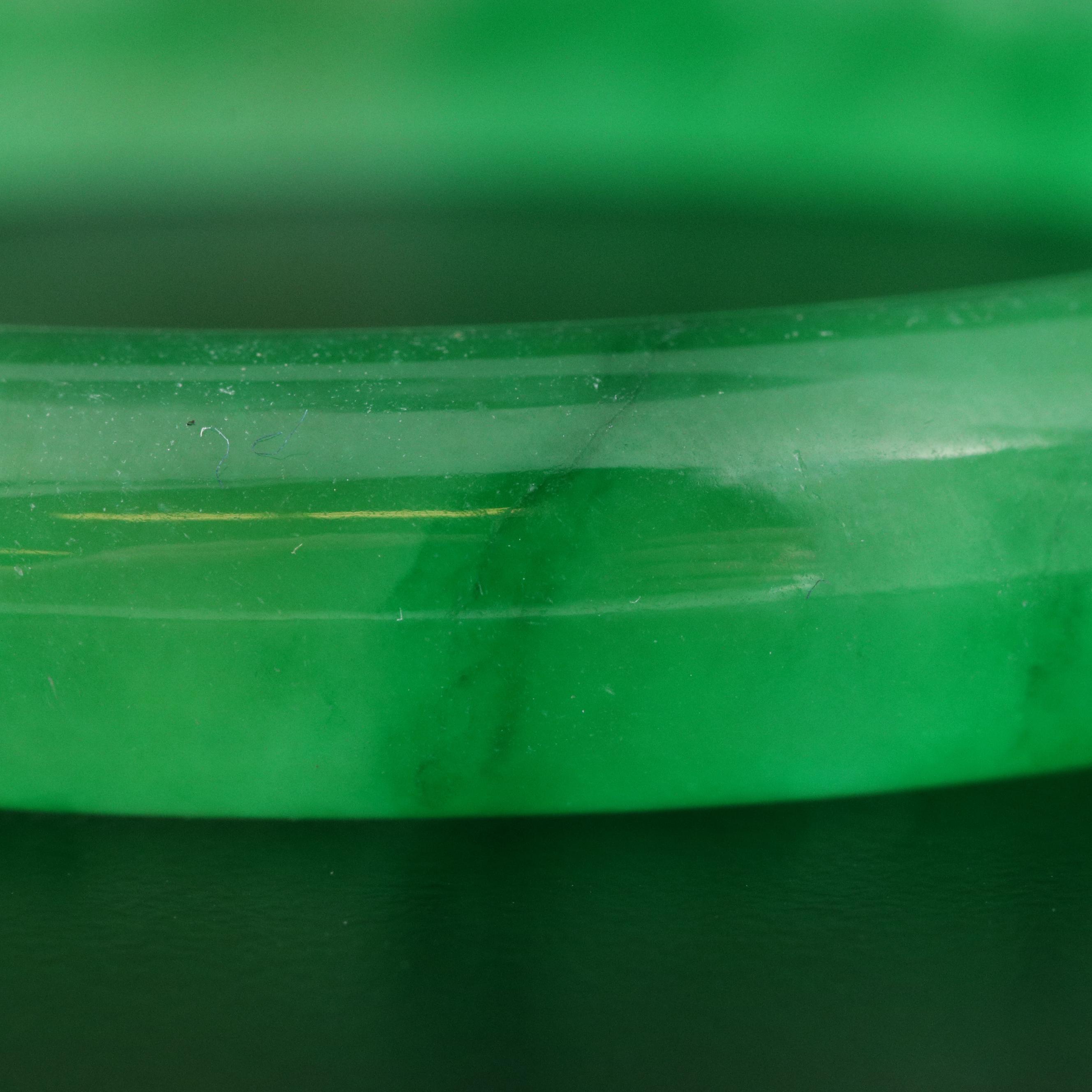 Jadeite Hololith Bangle
