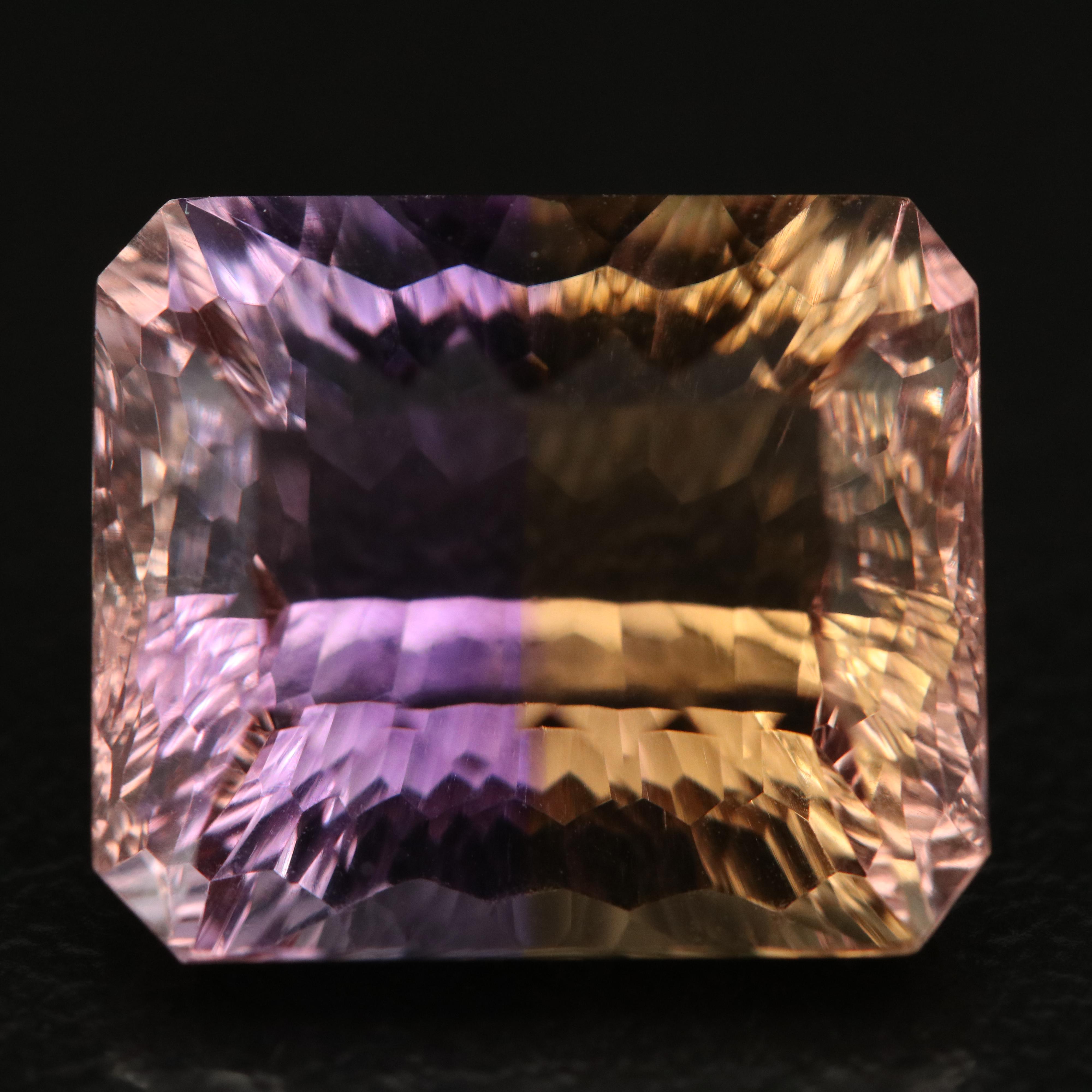 Loose 10.53 CT Fantasy Faceted Ametrine