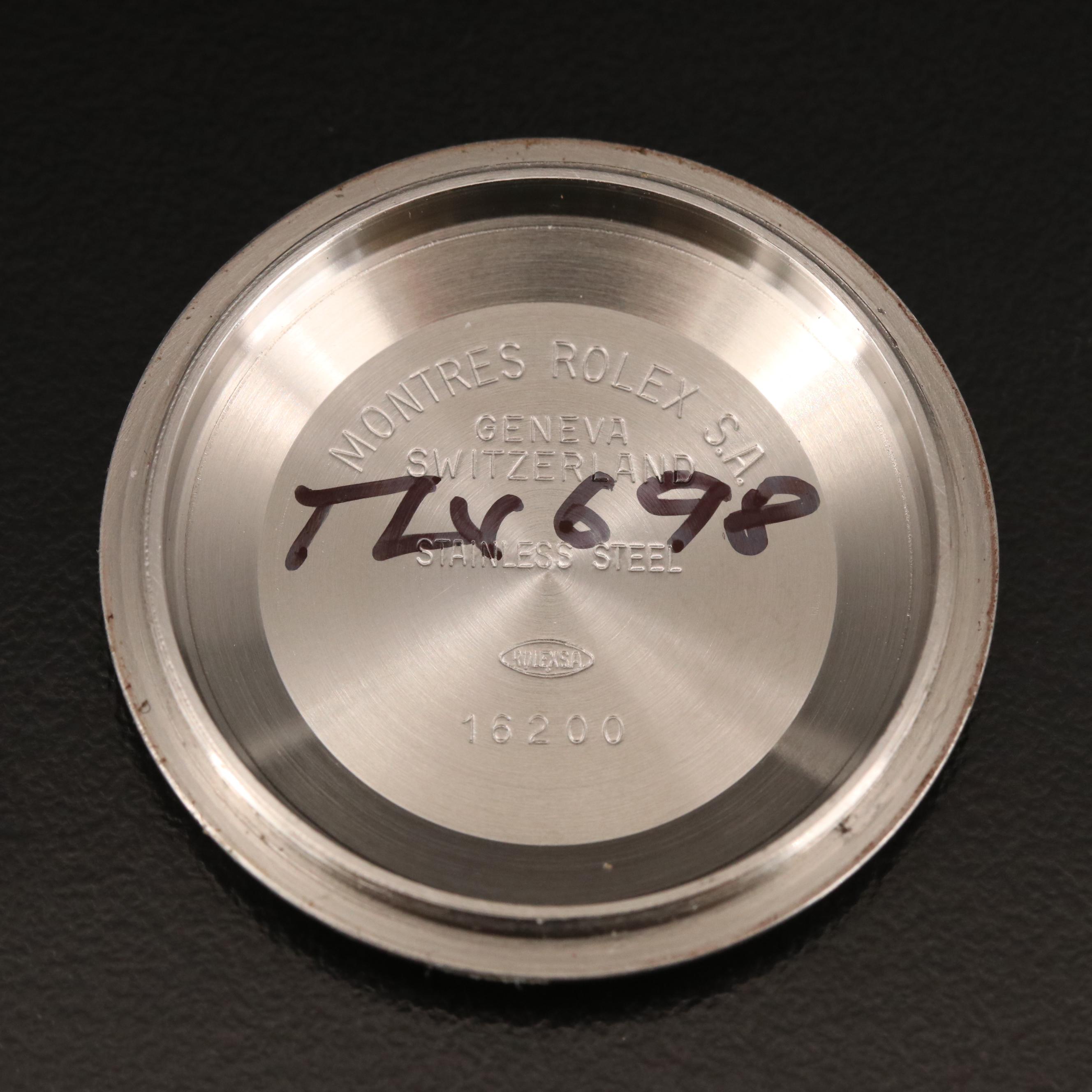 1991 Rolex Oyster Perpetual Datejust 18K and Stainless Steel Watch