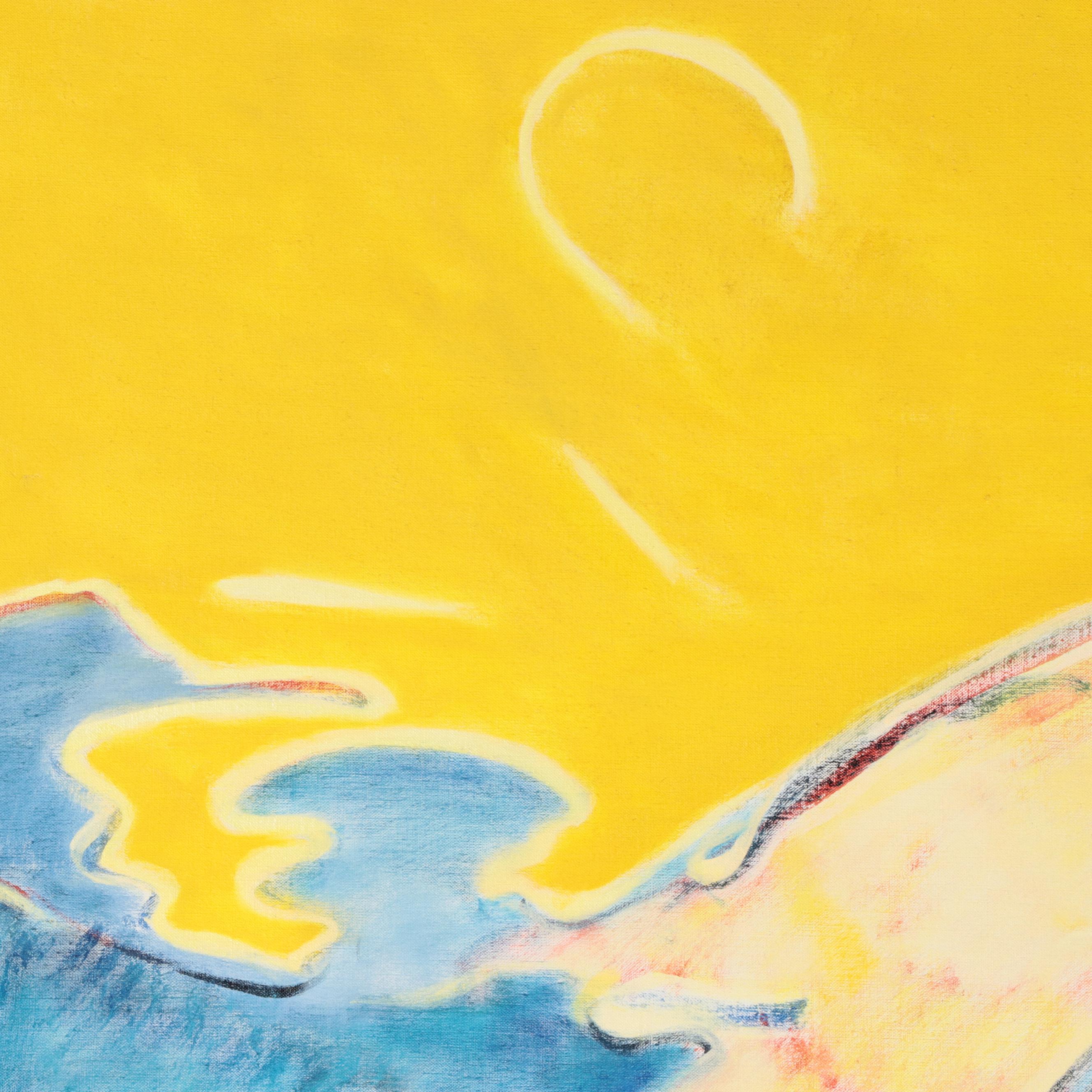 Ronald Newman Large-Scale Oil Painting "The Joyous Lake," Circa 1995