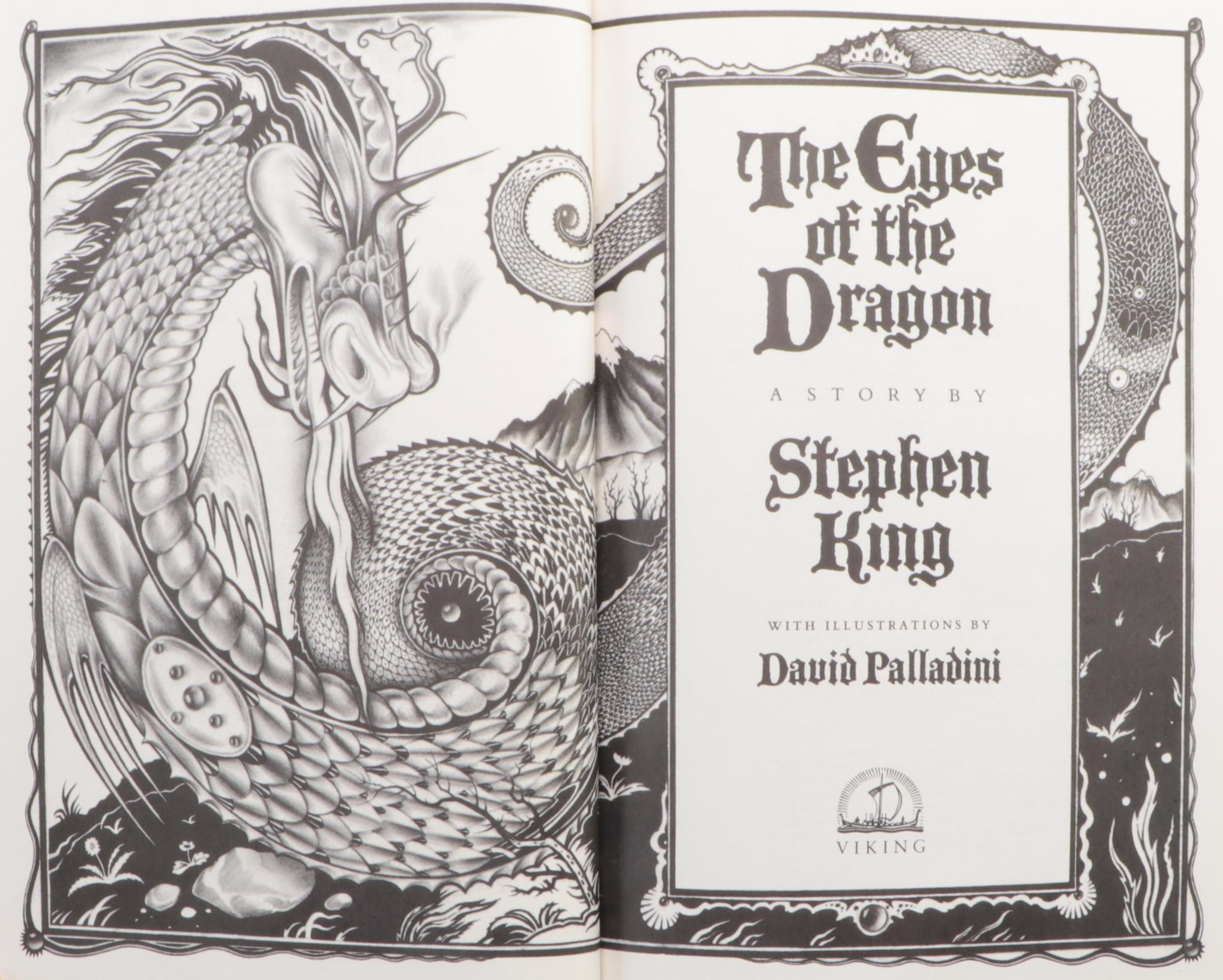 First Edition "The Eyes of the Dragon" by Stephen King, 1987