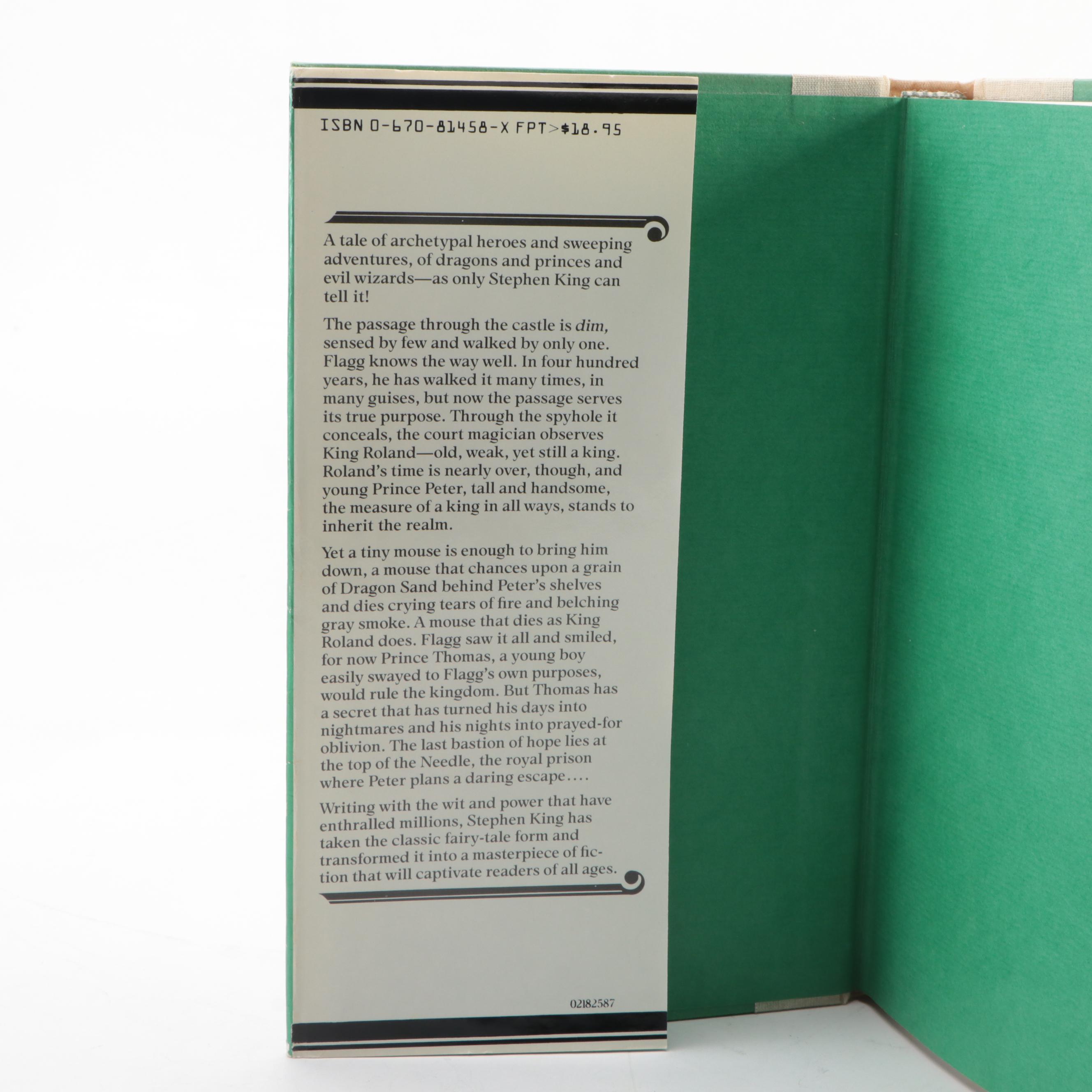 First Edition "The Eyes of the Dragon" by Stephen King, 1987