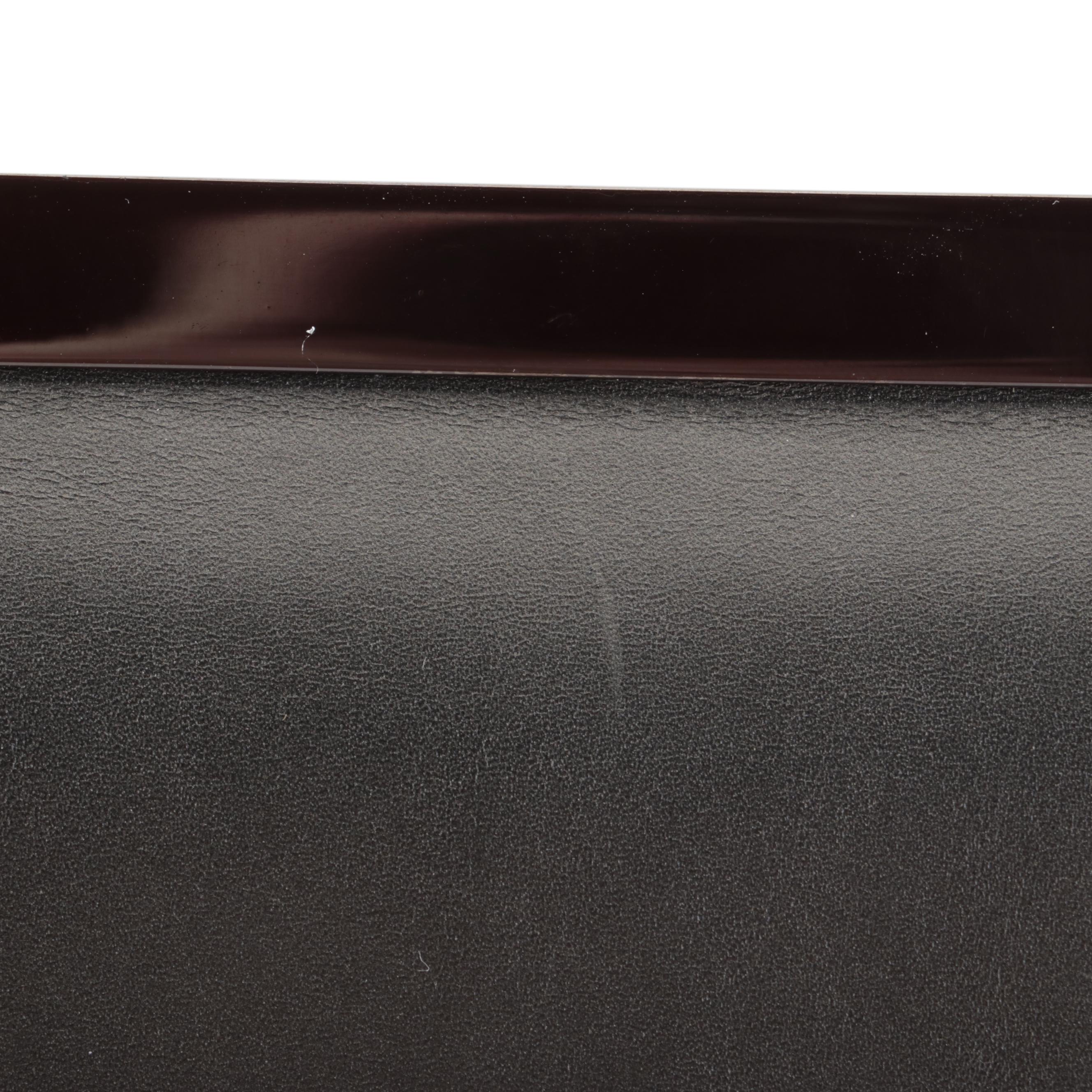 Gucci Metallic Dark Gray Leather Front Flap Purse