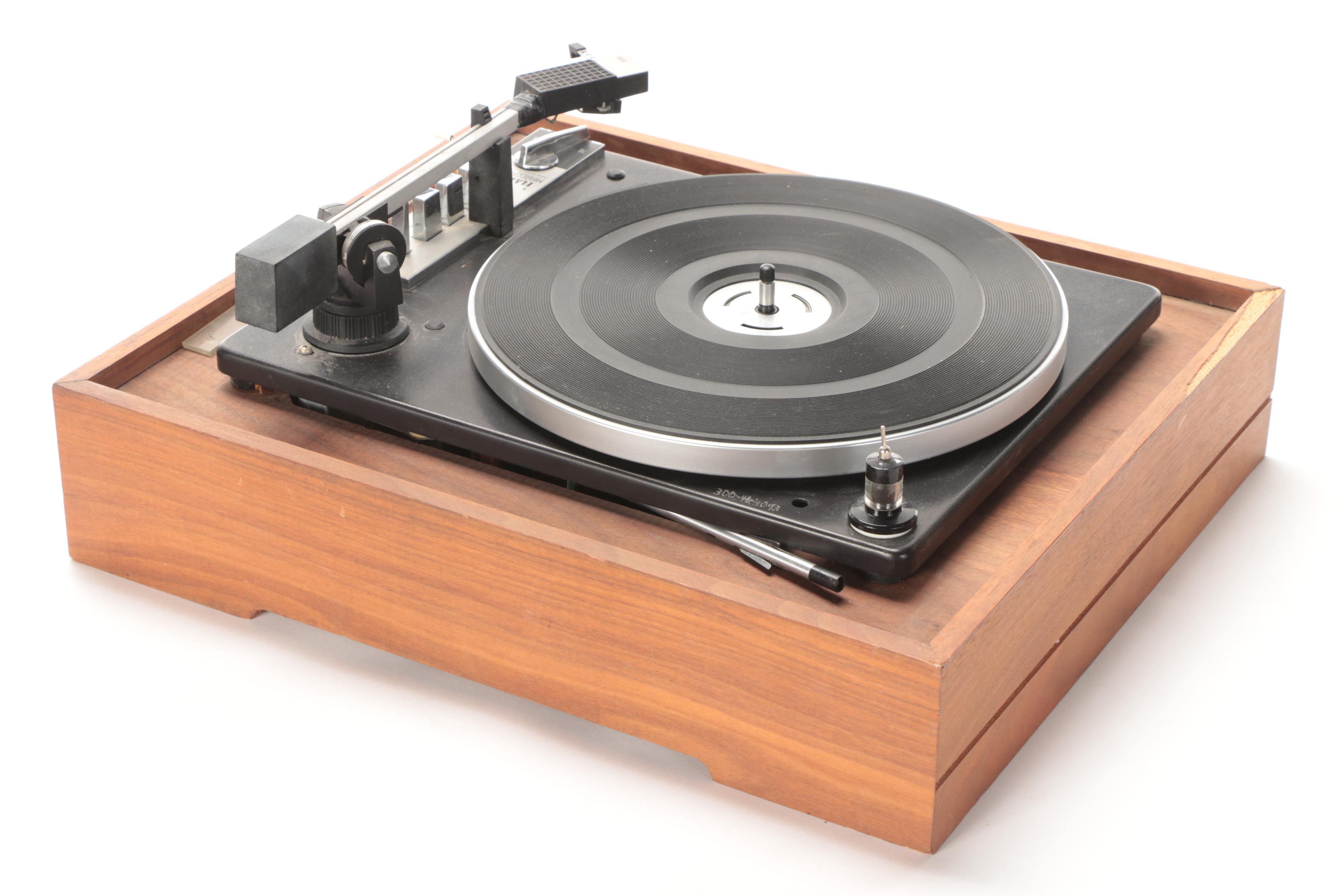 Benjamin Miracord ELAC 650 Turntable and Technics Synthesizer Stereo Receiver