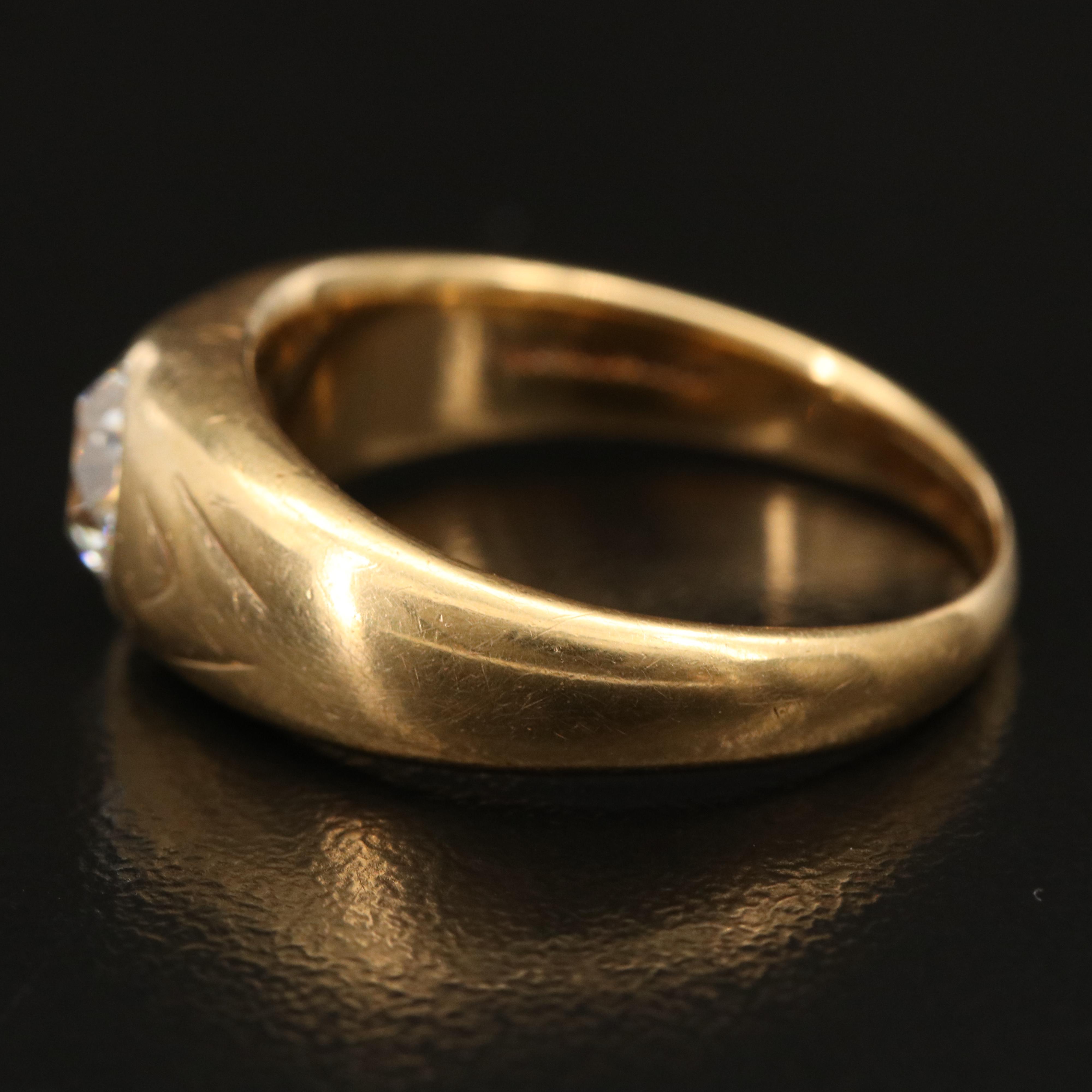 Vintage Tiffany & Co. 18K 1.01 CT Diamond Ring