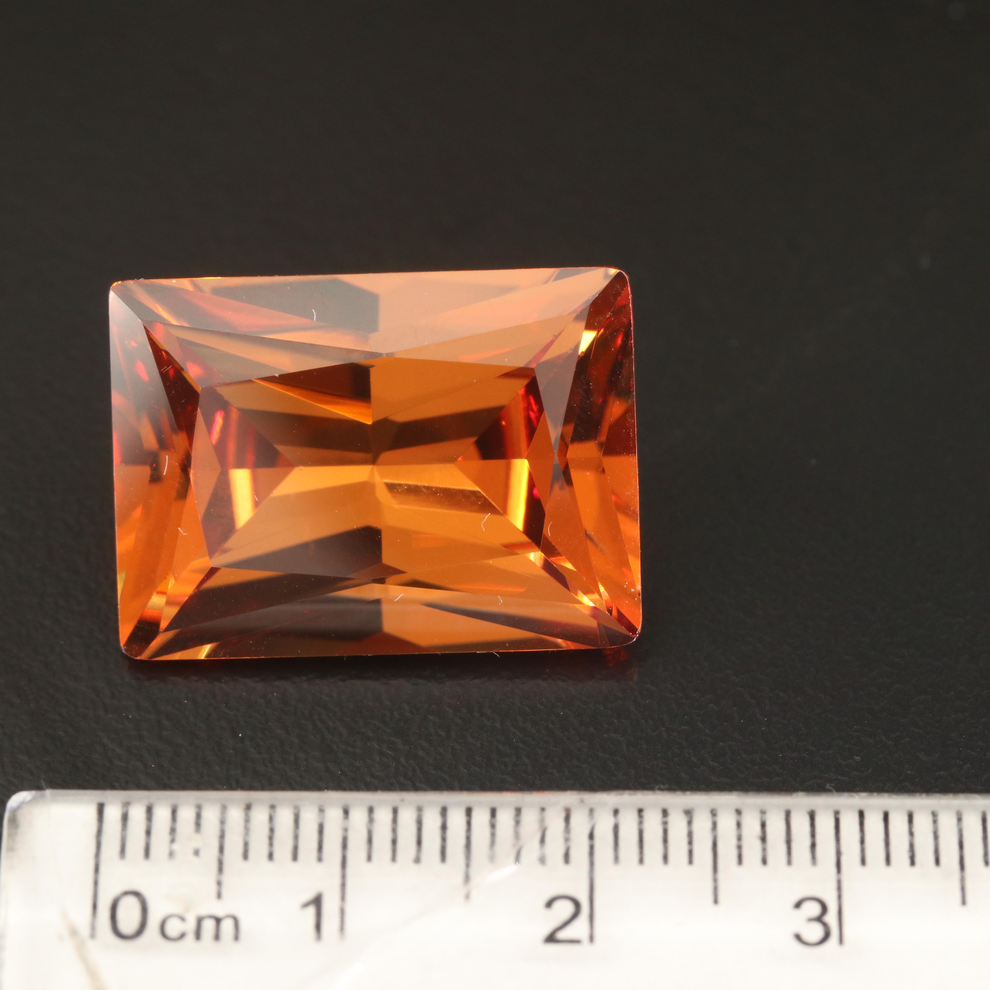 Loose Faceted Cubic Zirconia Selection