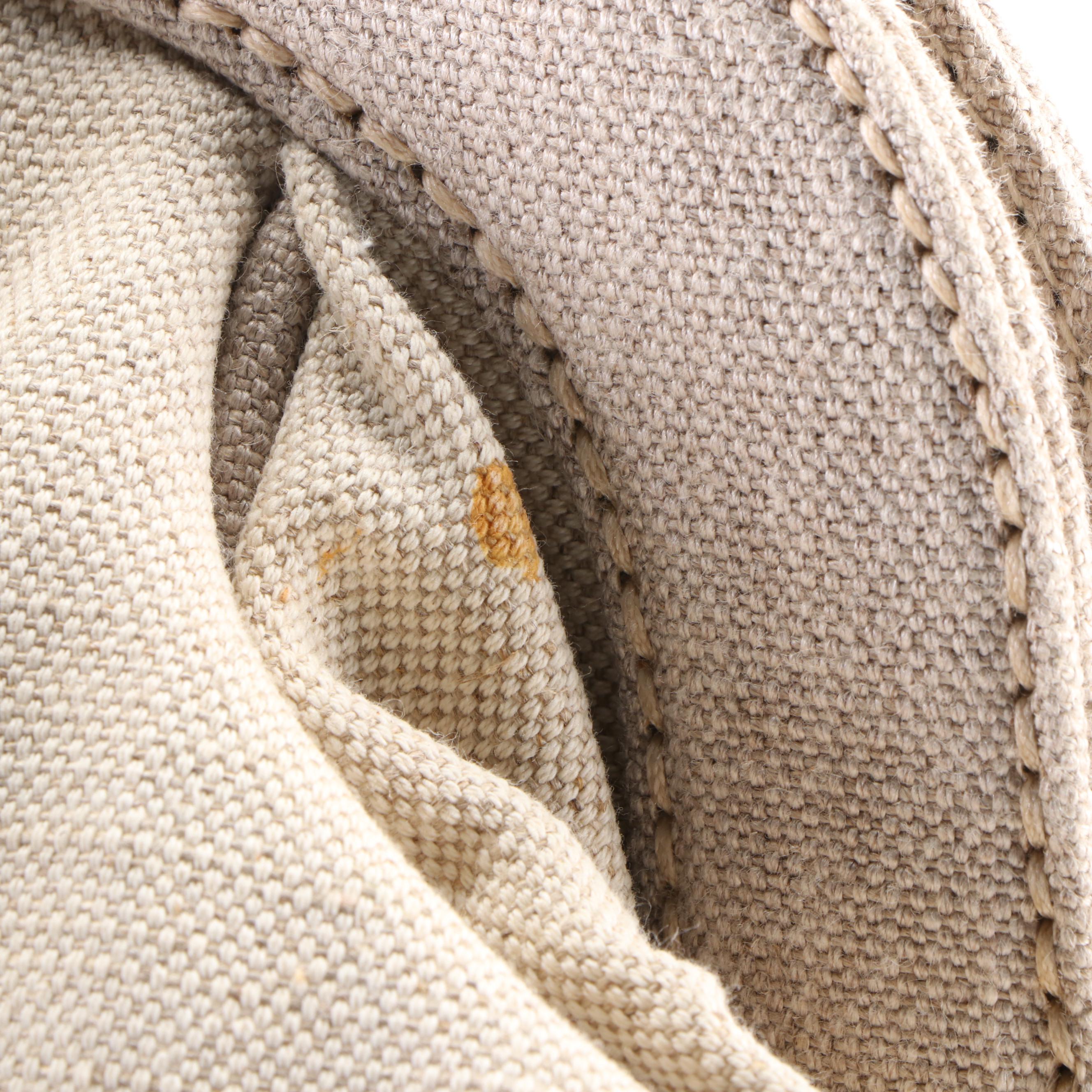 Prada Mistolino Frame Bag in Naturale Canvas