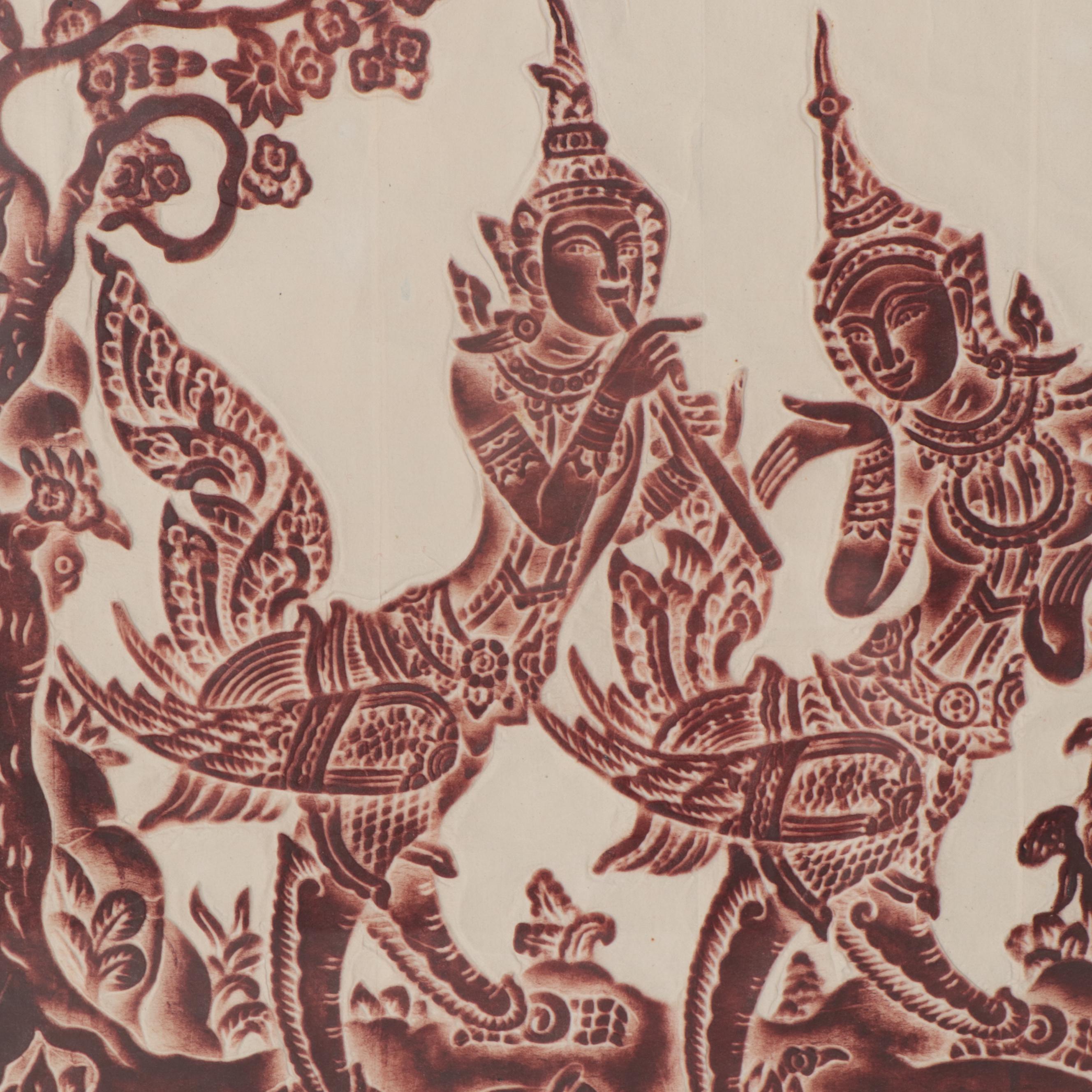Balinese Temple Rubbings