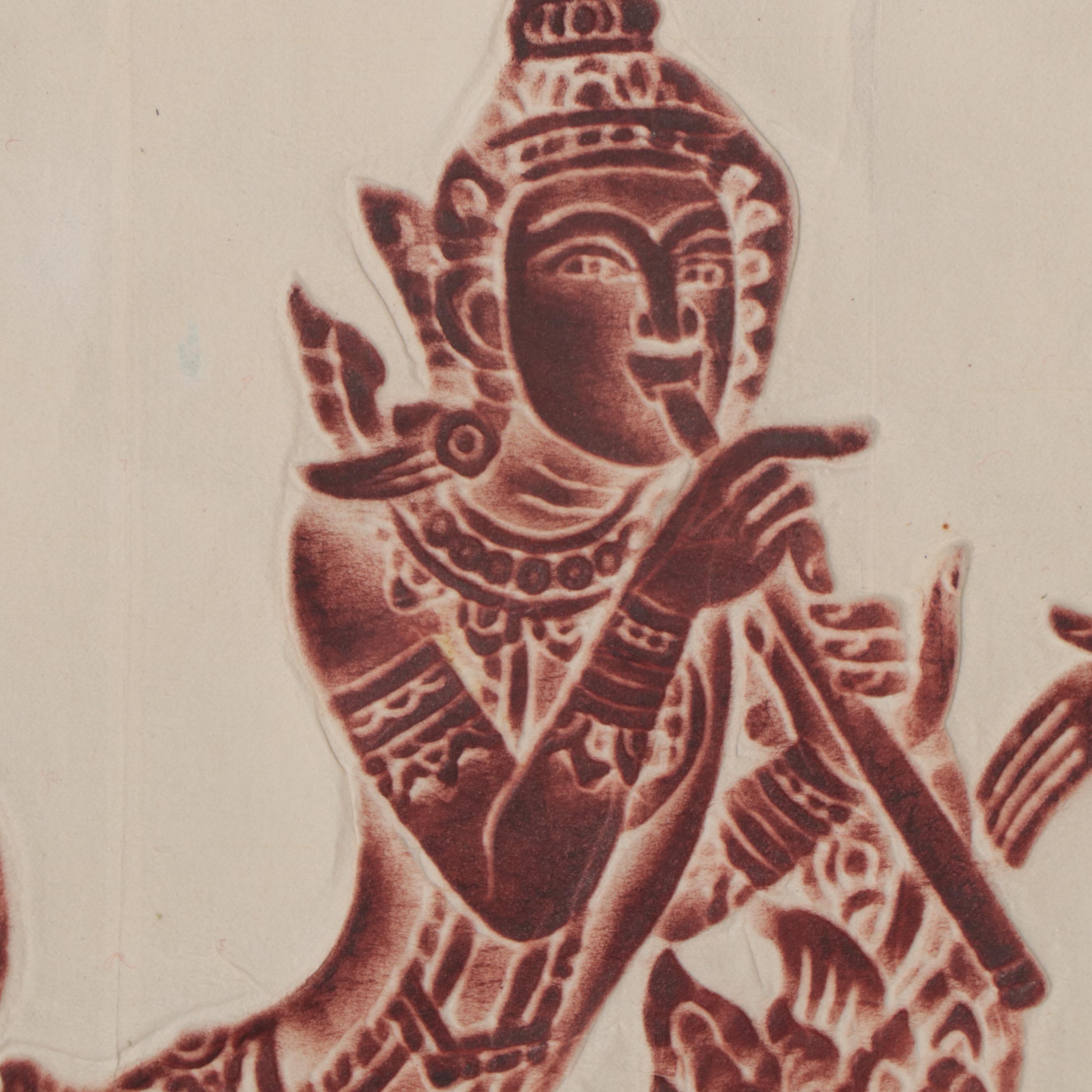 Balinese Temple Rubbings