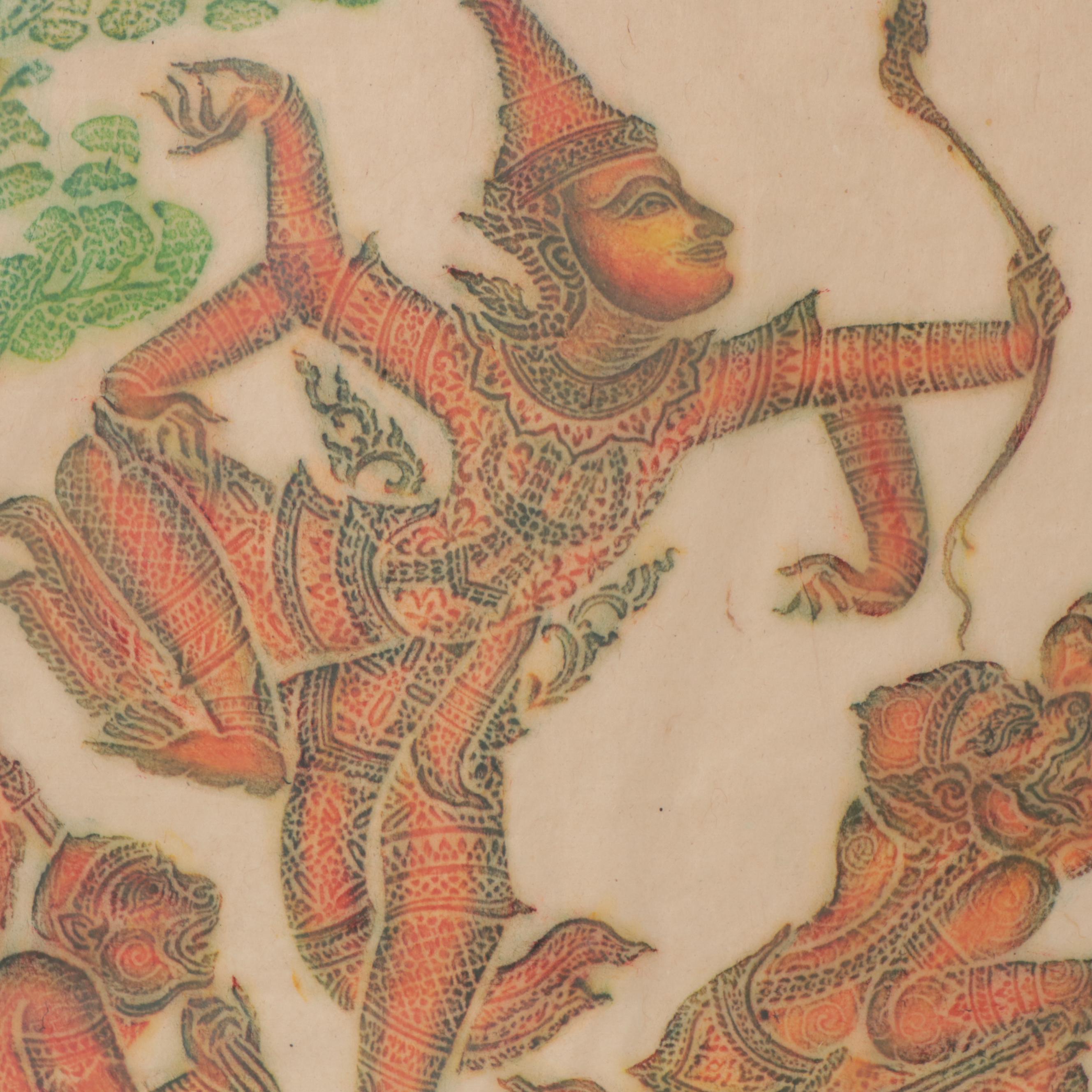 Balinese Temple Rubbings