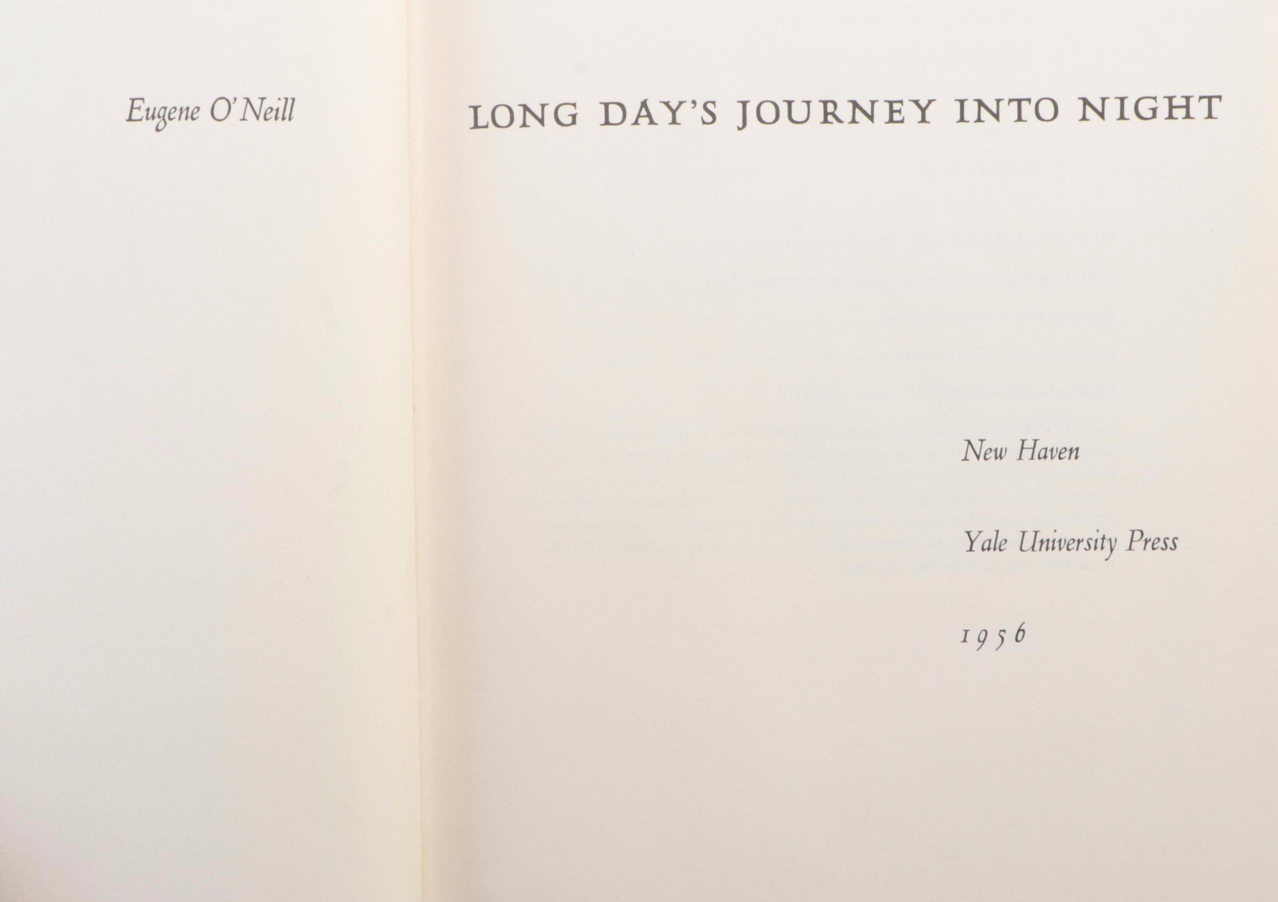 First Edition "The Iceman Cometh" and More by Eugene O'Neill