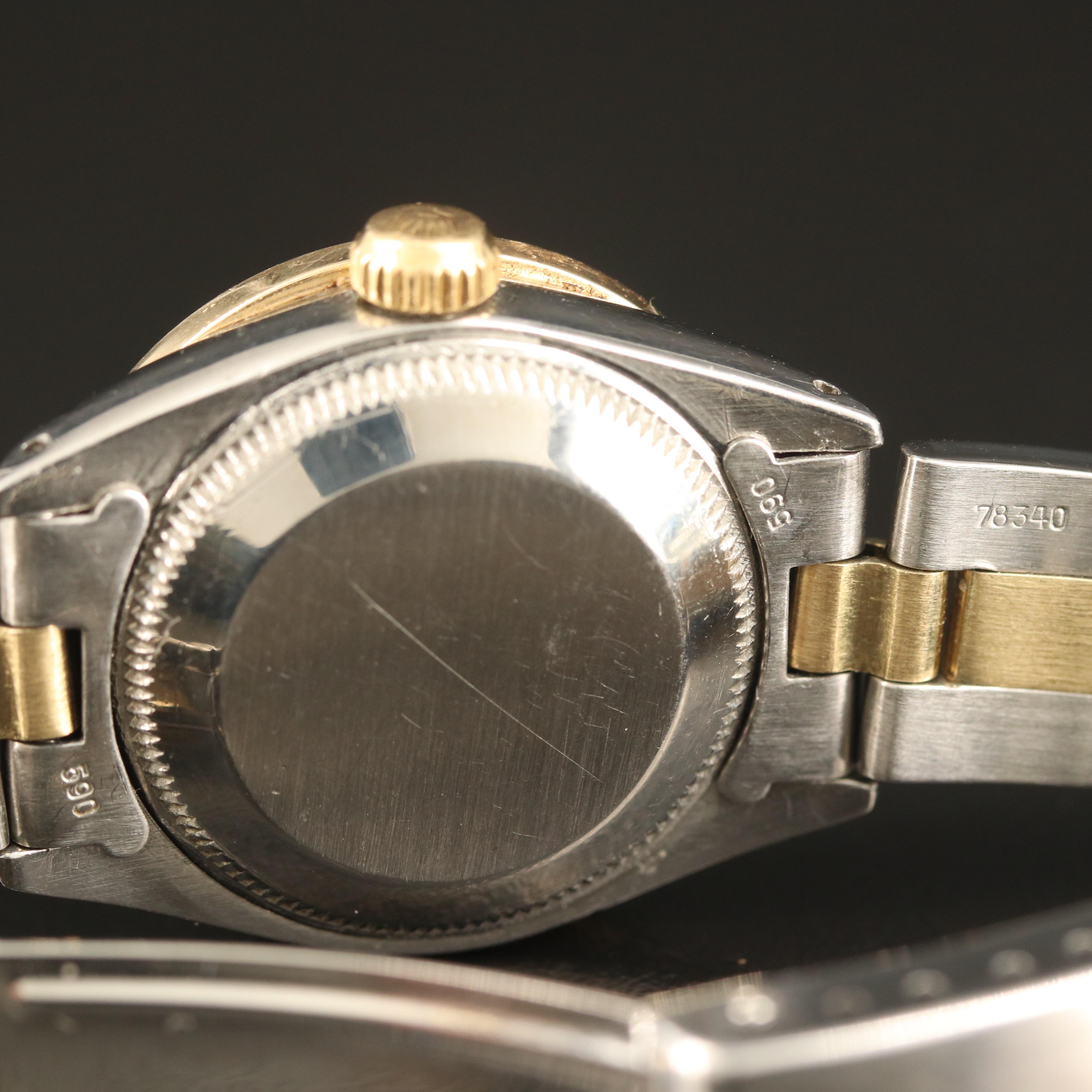 1971 Rolex Oyster Perpetual Datejust Diamond Bezel and Dial Watch