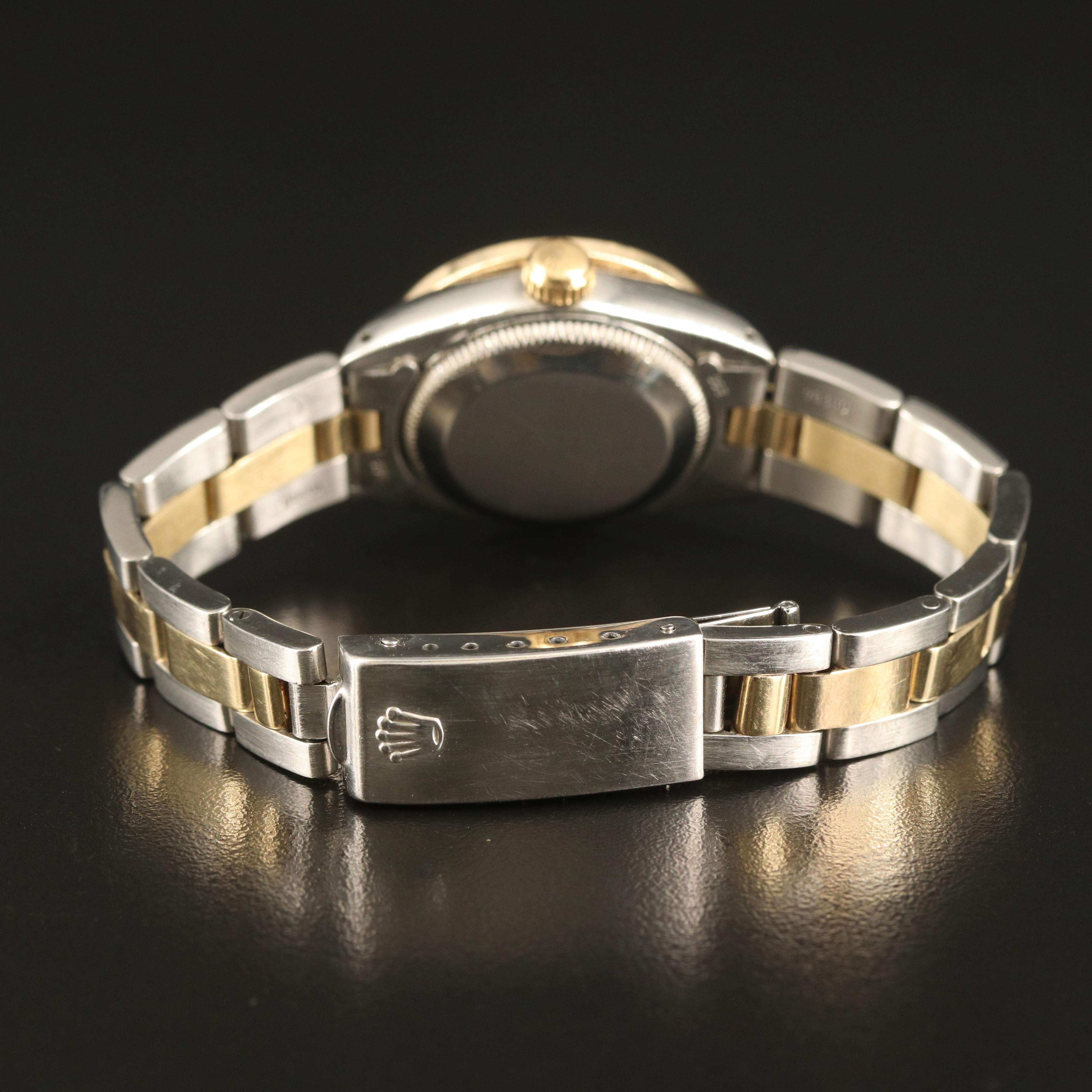 1971 Rolex Oyster Perpetual Datejust Diamond Bezel and Dial Watch