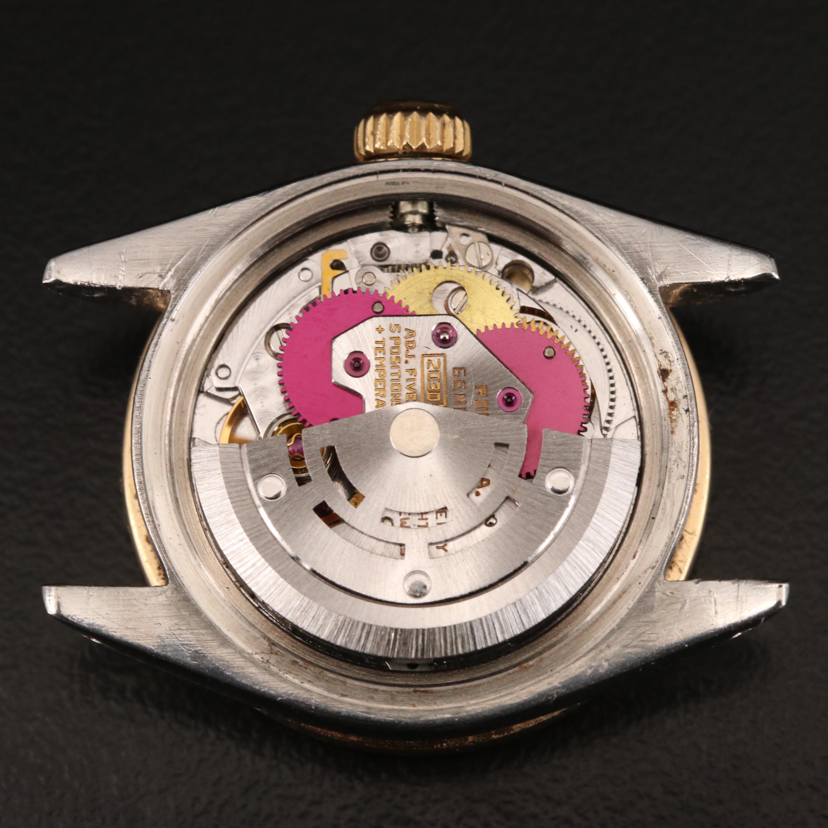 1971 Rolex Oyster Perpetual Datejust Diamond Bezel and Dial Watch