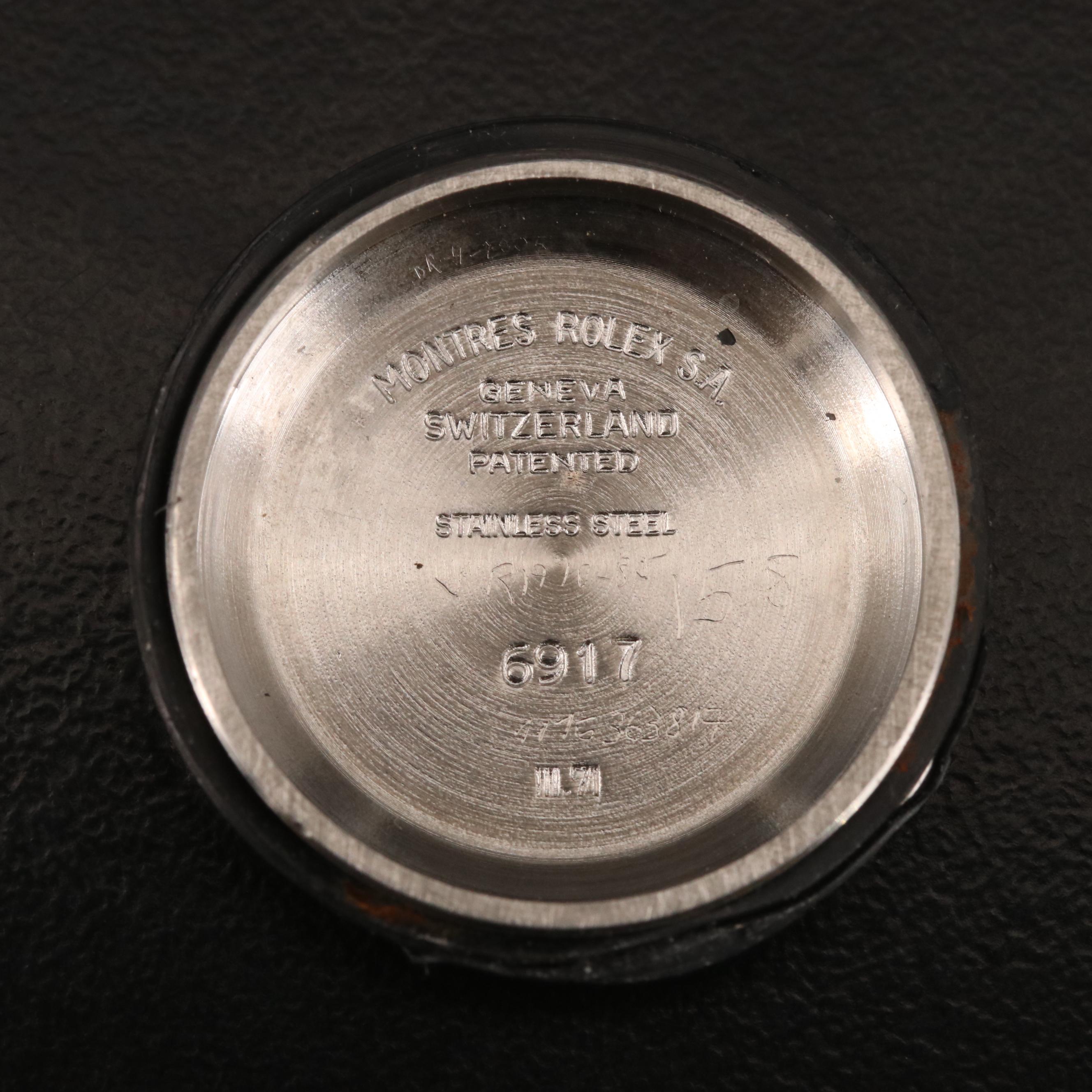 1971 Rolex Oyster Perpetual Datejust Diamond Bezel and Dial Watch