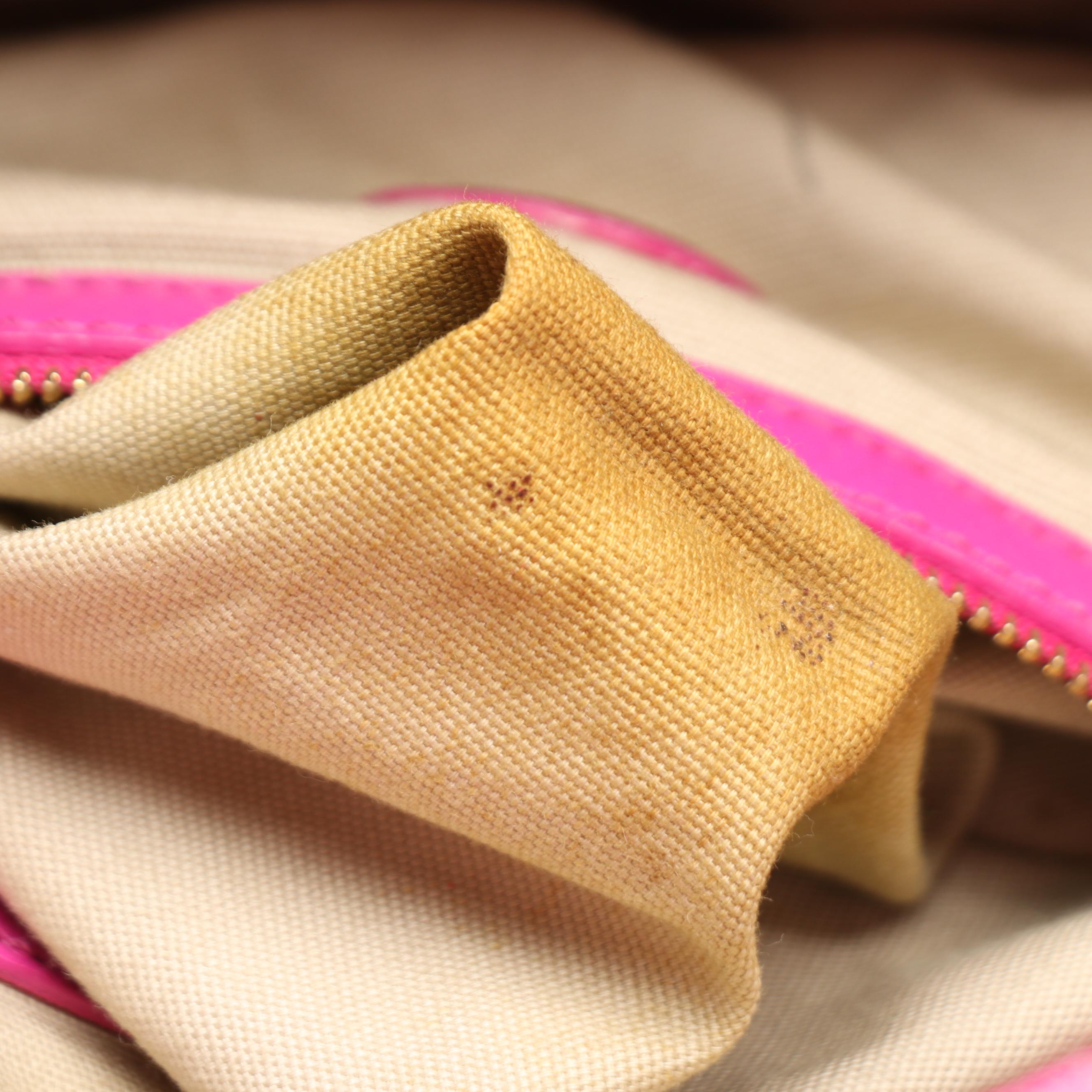 Tory Burch Shoulder Tote in Dark Pink Leather