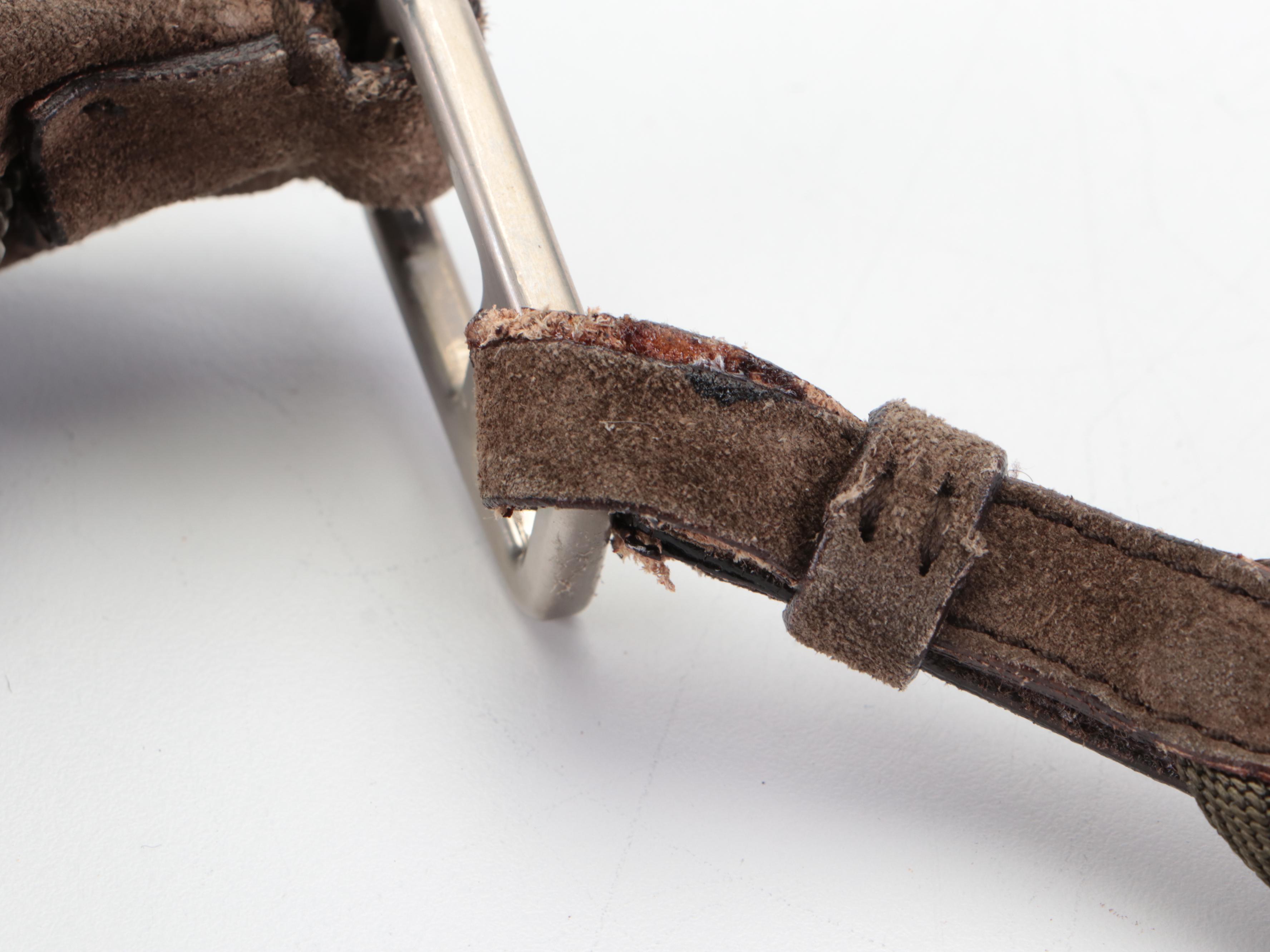 Prada Shoulder Bag in Tundra Suede