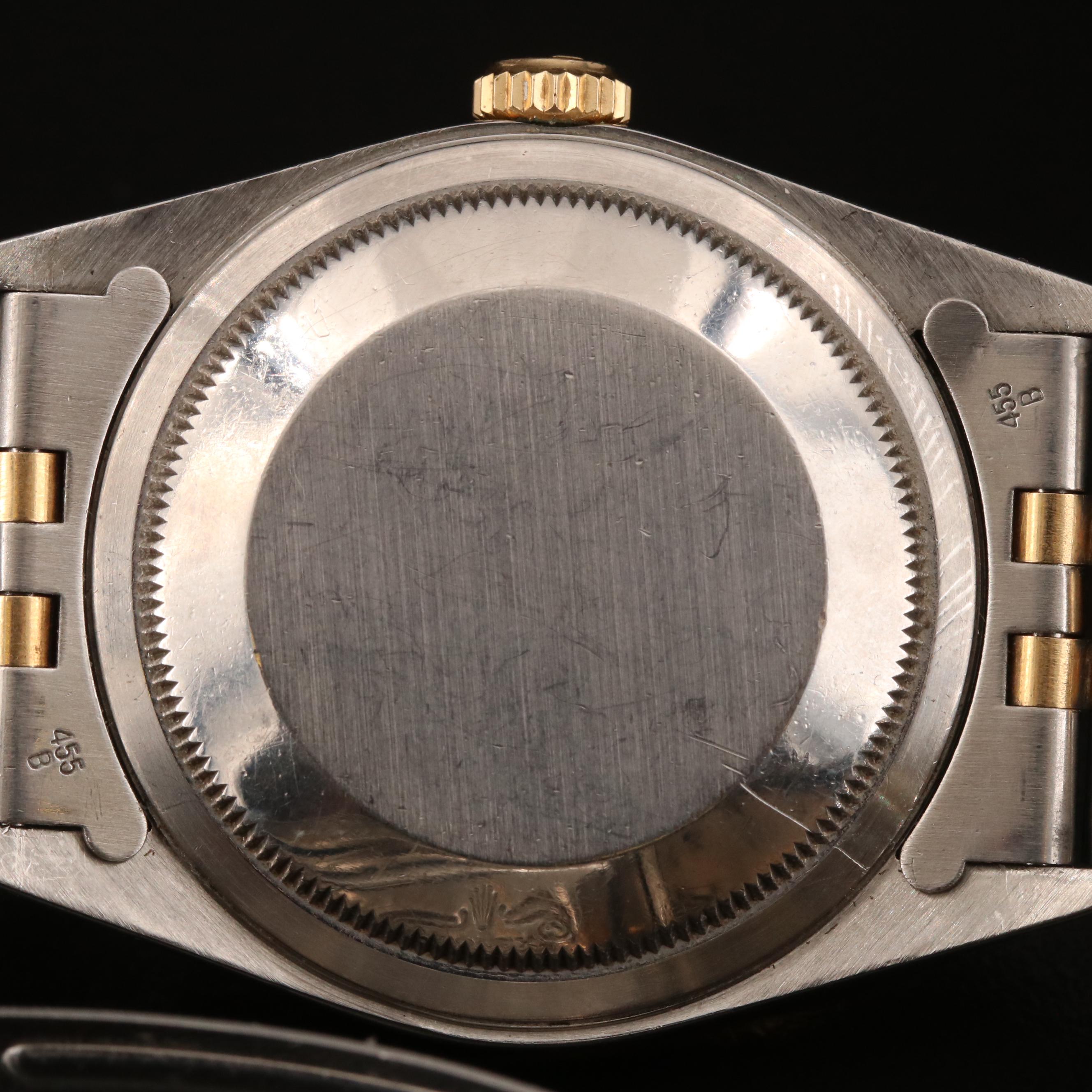 1991 Rolex Oyster Perpetual Datejust 18K and Stainless Steel Watch