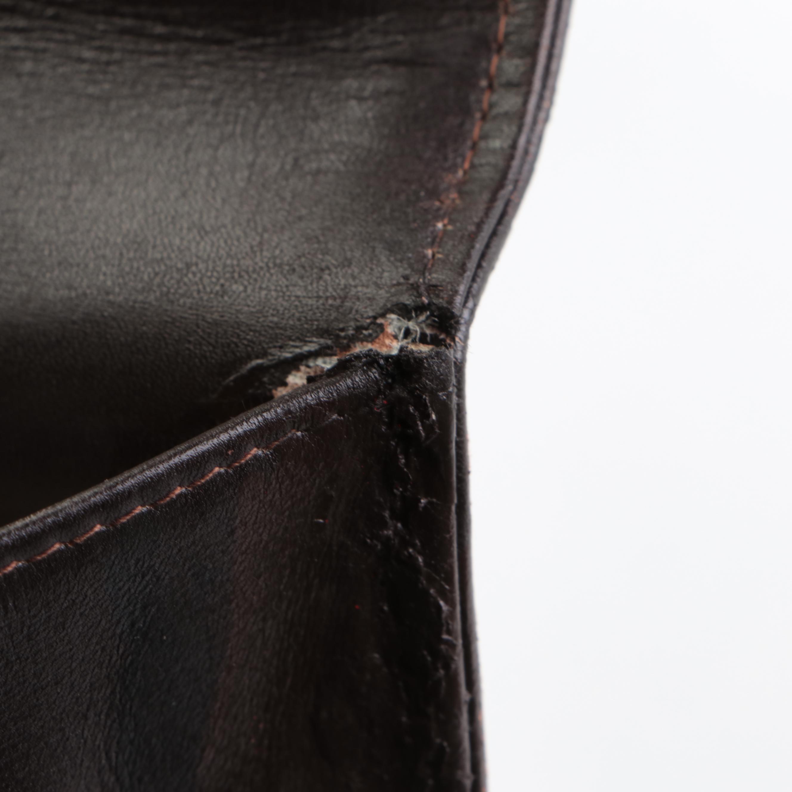 Gucci Accordion Flap Bag in GG Supreme Canvas with Leather Trim, circa 1970