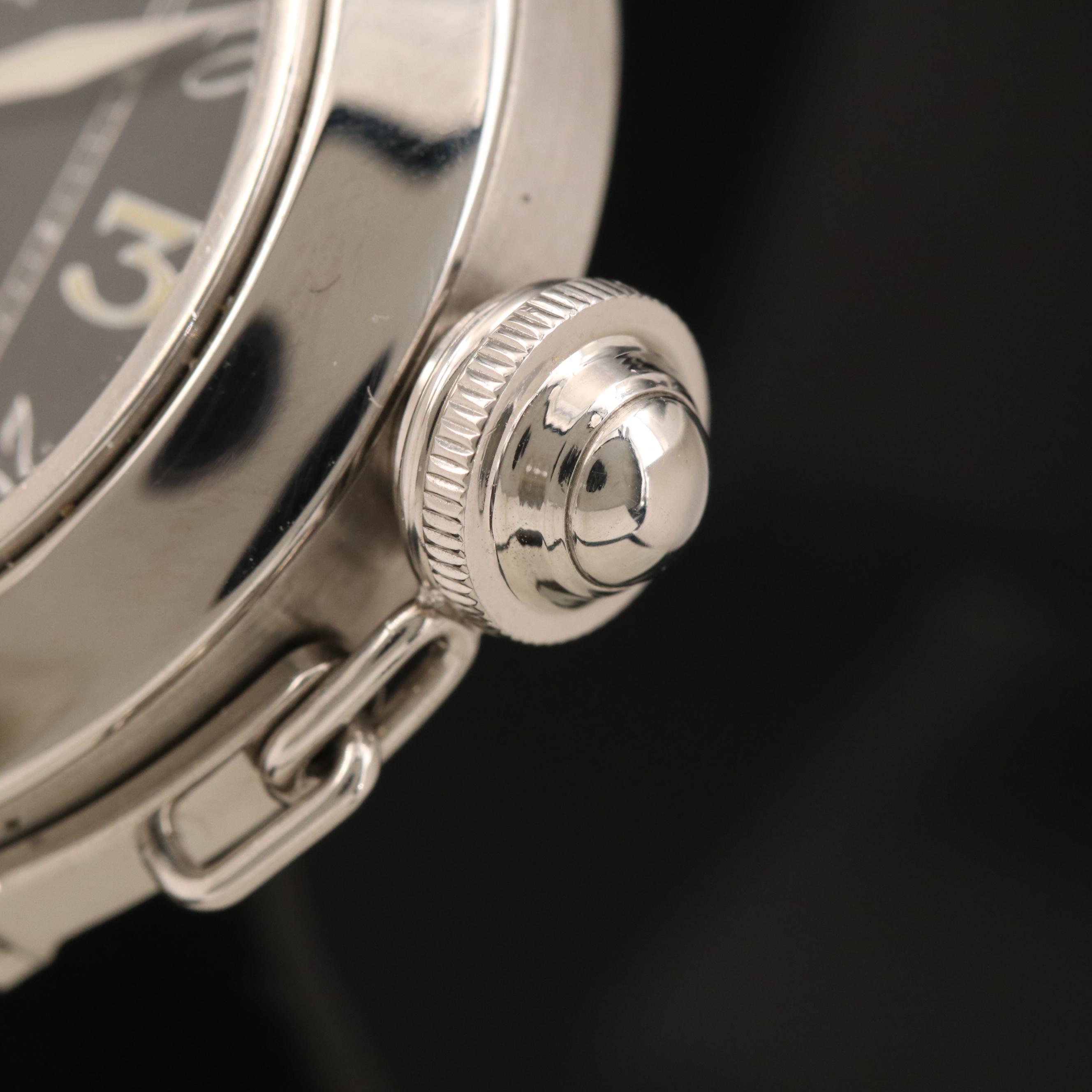 Cartier Pasha de Cartier with Date Stainless Steel Watch