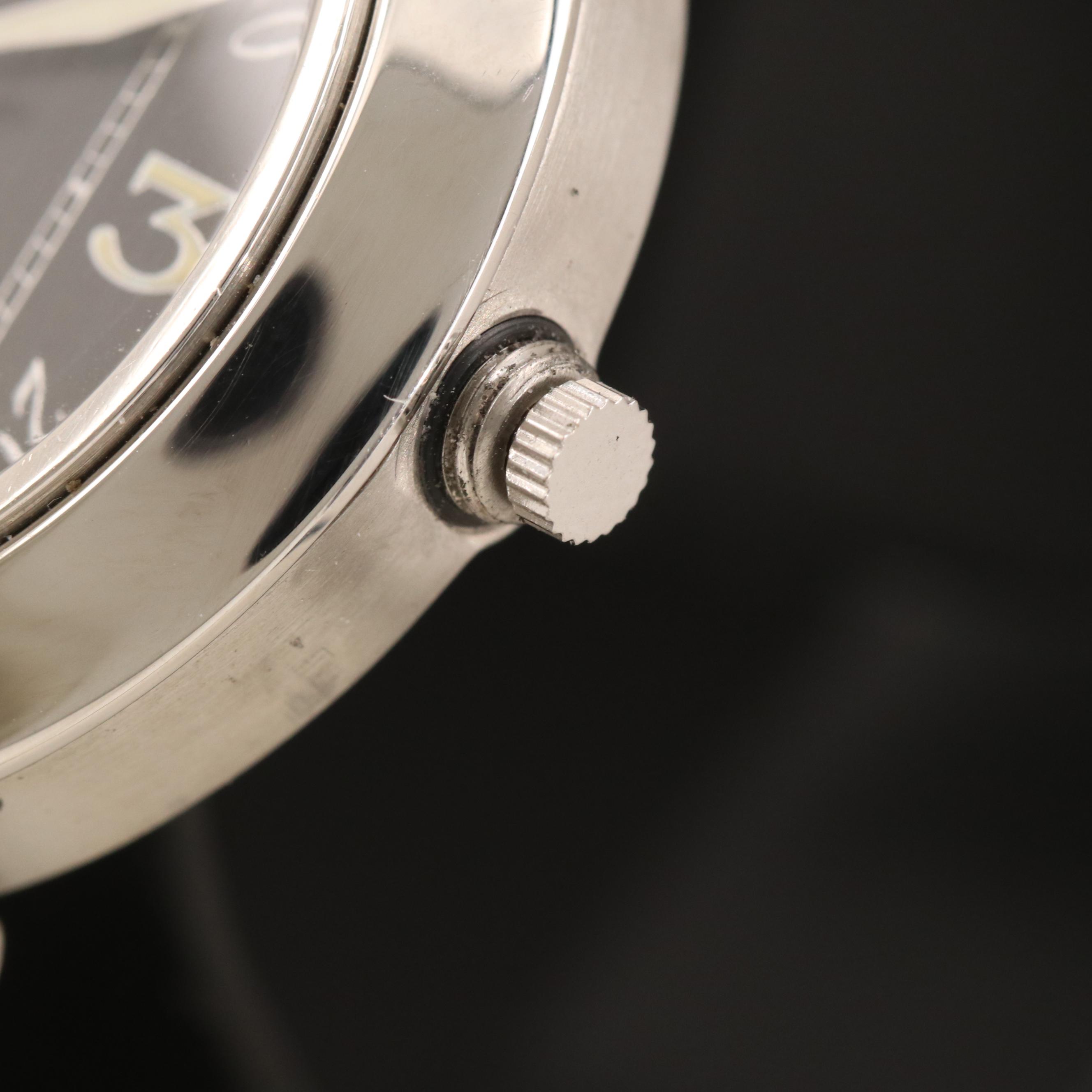 Cartier Pasha de Cartier with Date Stainless Steel Watch