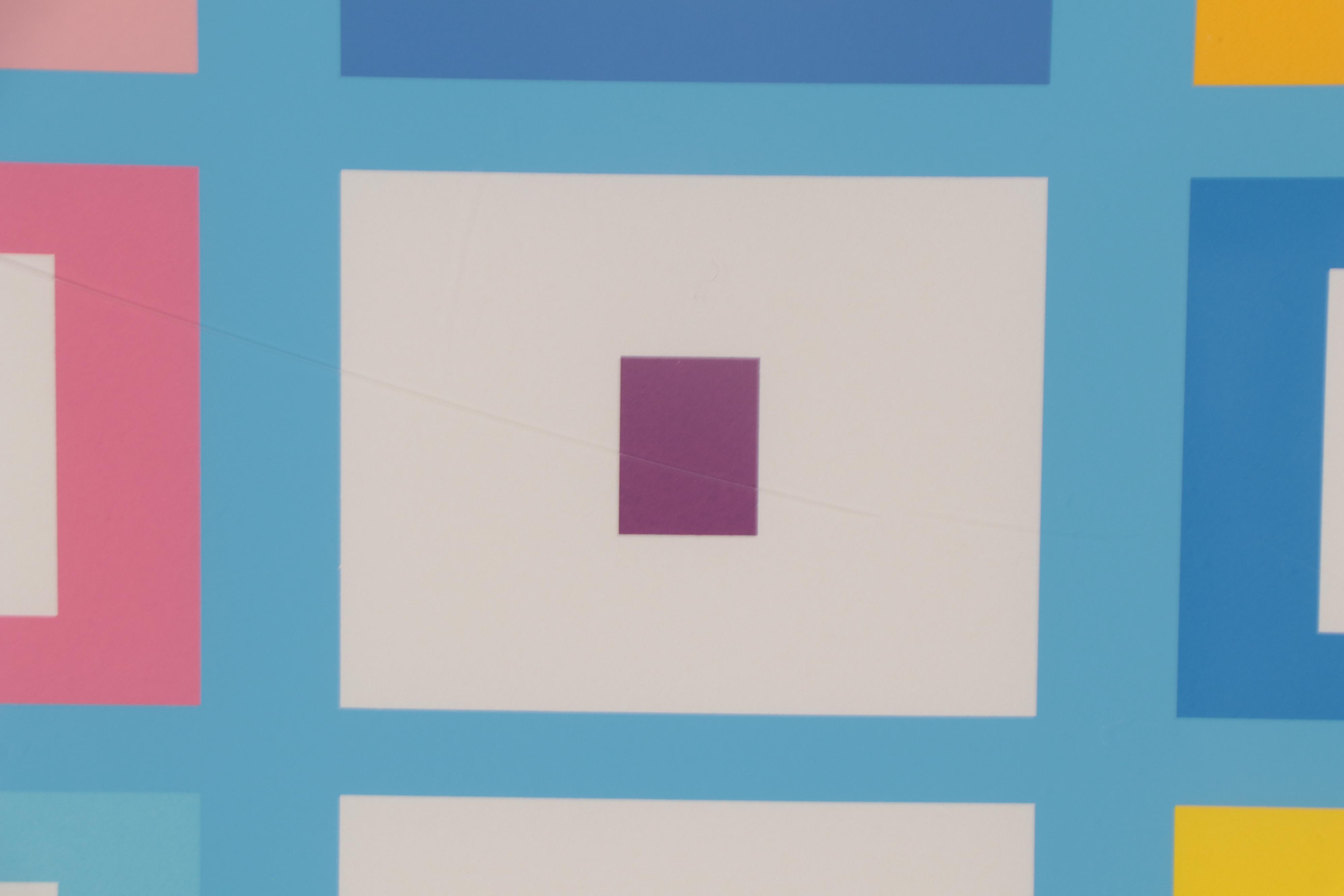 Yaacov Agam Serigraph "Manpower"