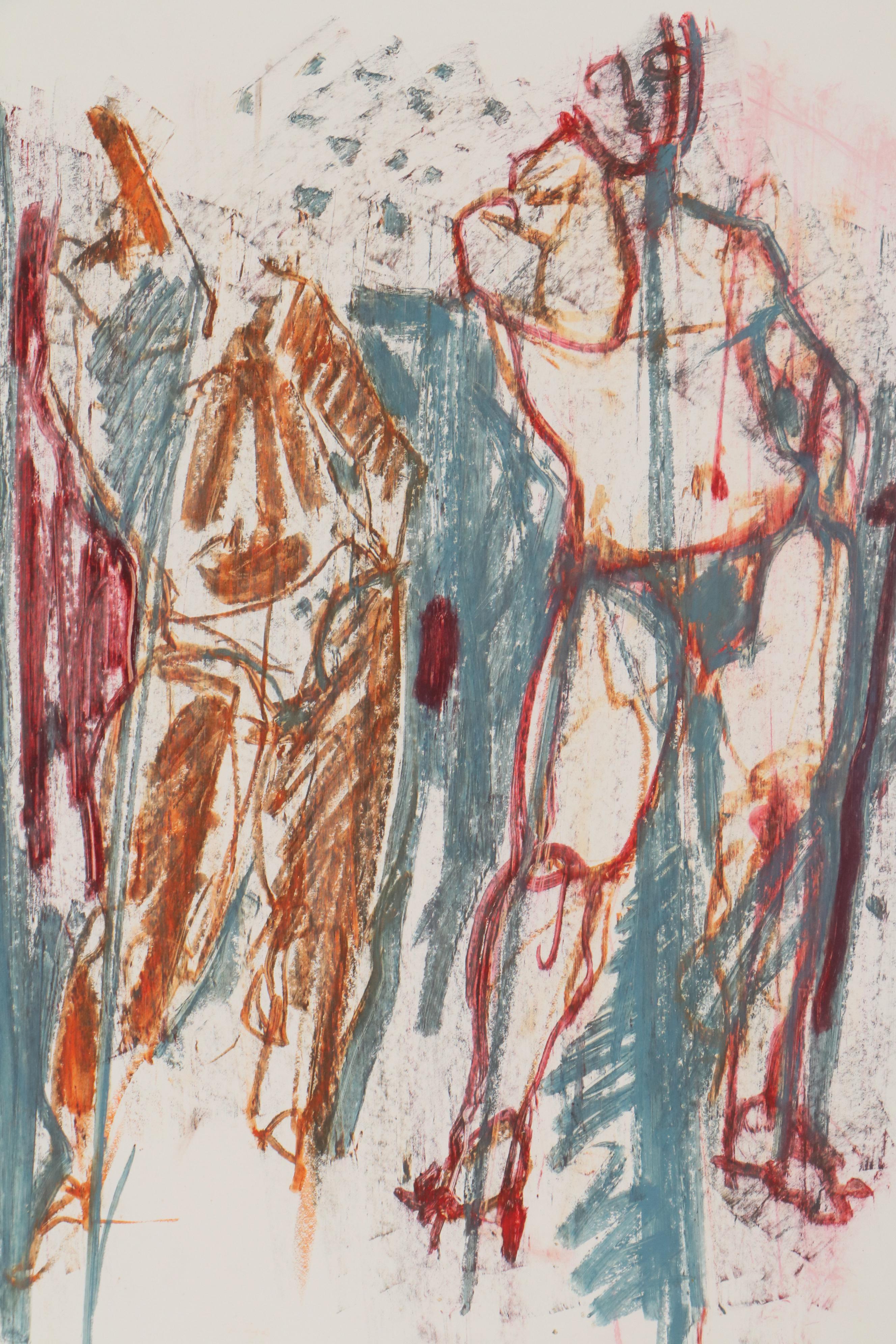 Jack Meanwell Expressionist Figure Drawing