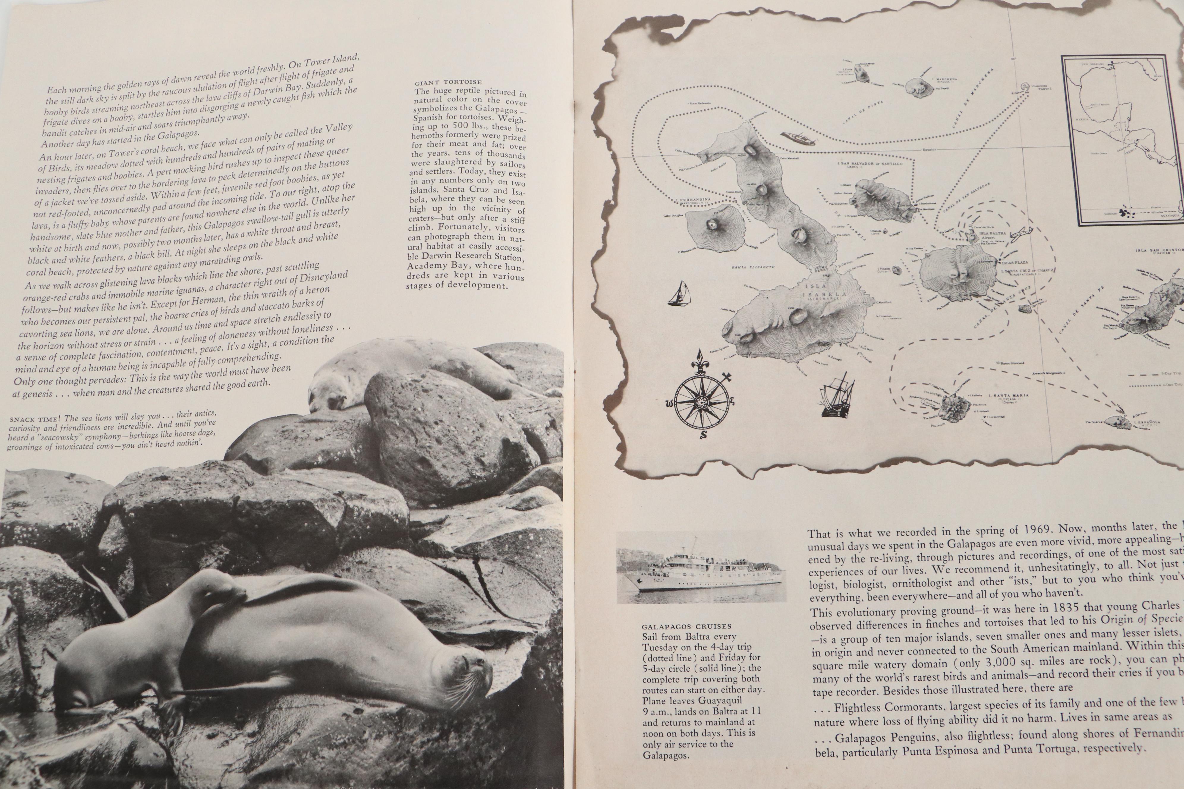 Grant Haist Silver Print Photographs of Galapagos Islands