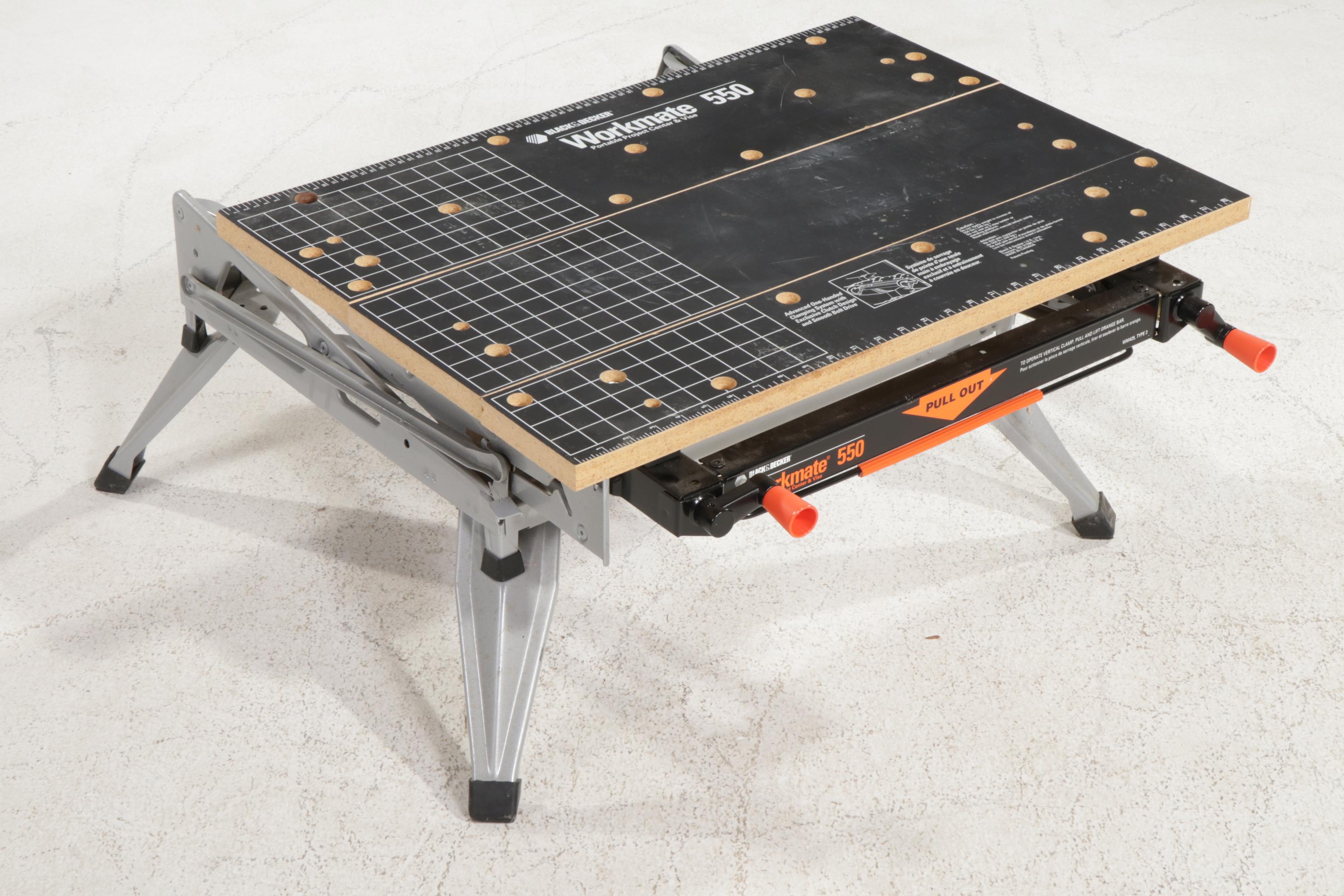 Black + Decker Workmate 550 Portable Work Table and Vise