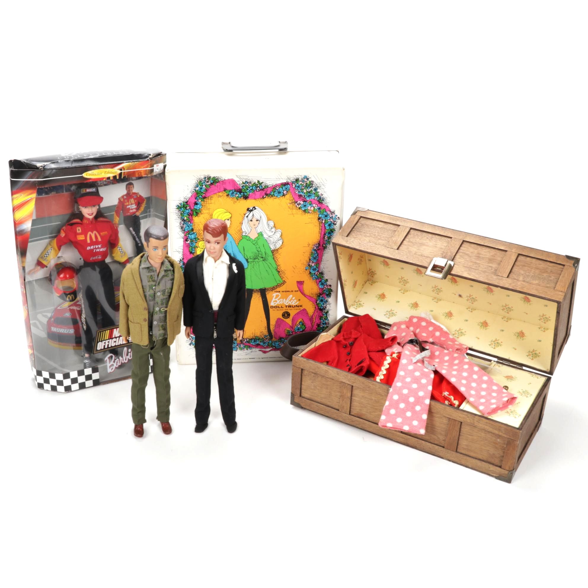 Barbie Dolls and Accessories Featuring NASCAR Official #94 Barbie