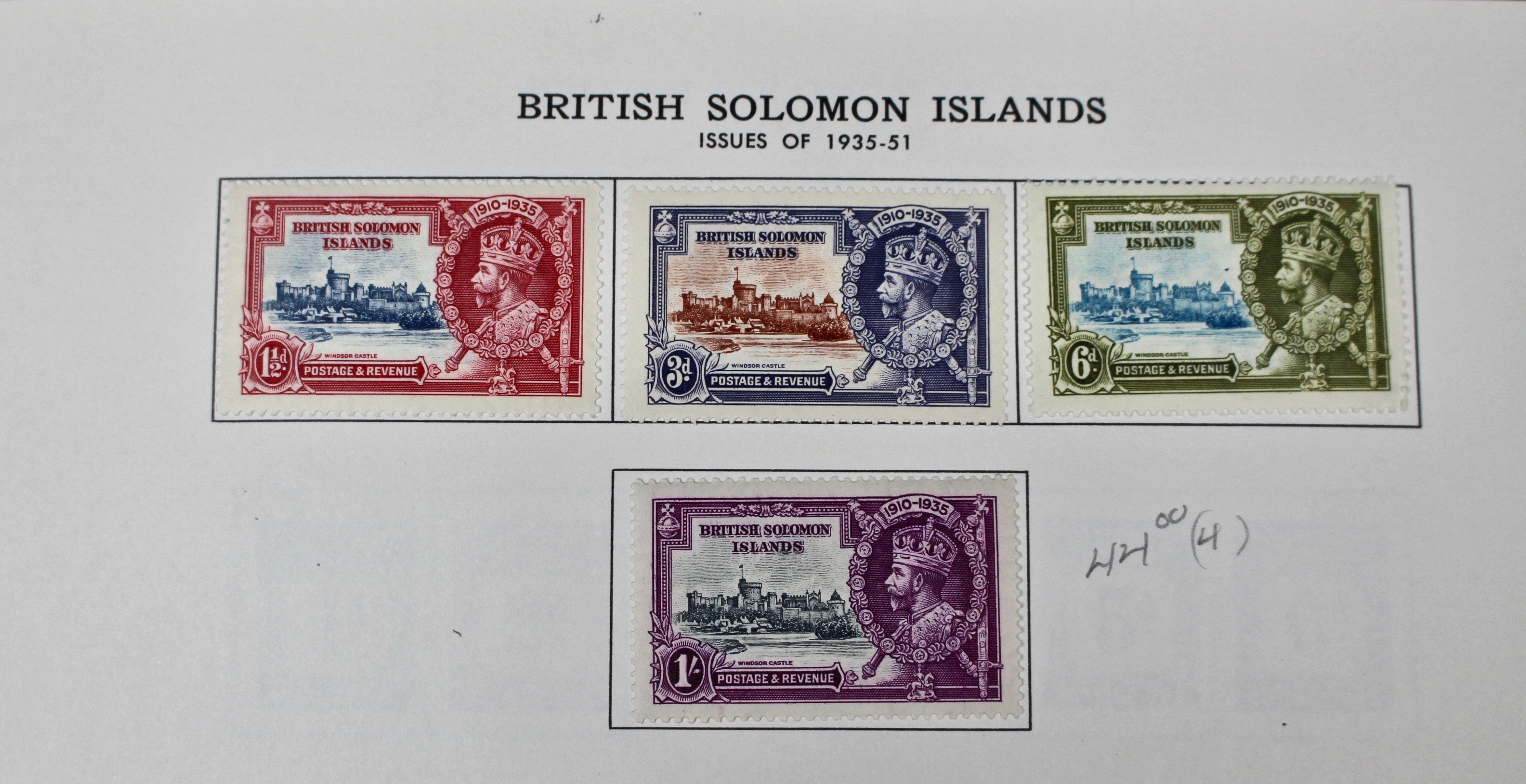 Mint Solomon Islands Stamp Collection