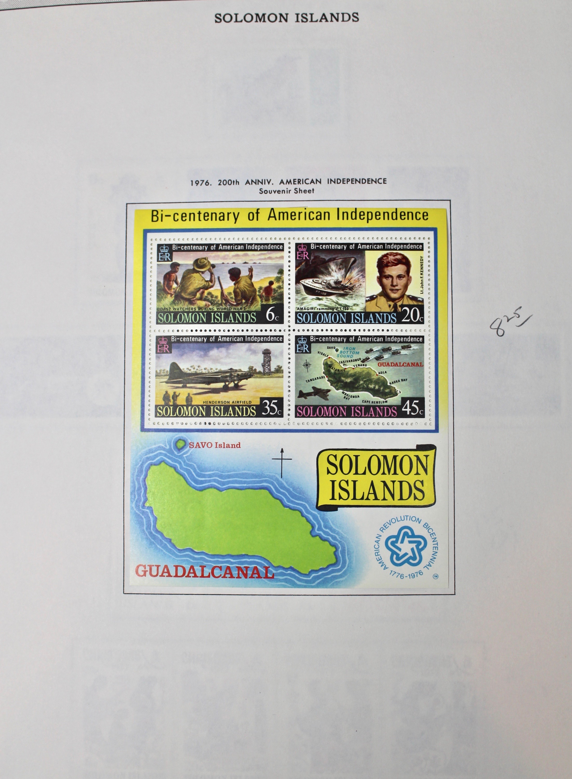 Mint Solomon Islands Stamp Collection
