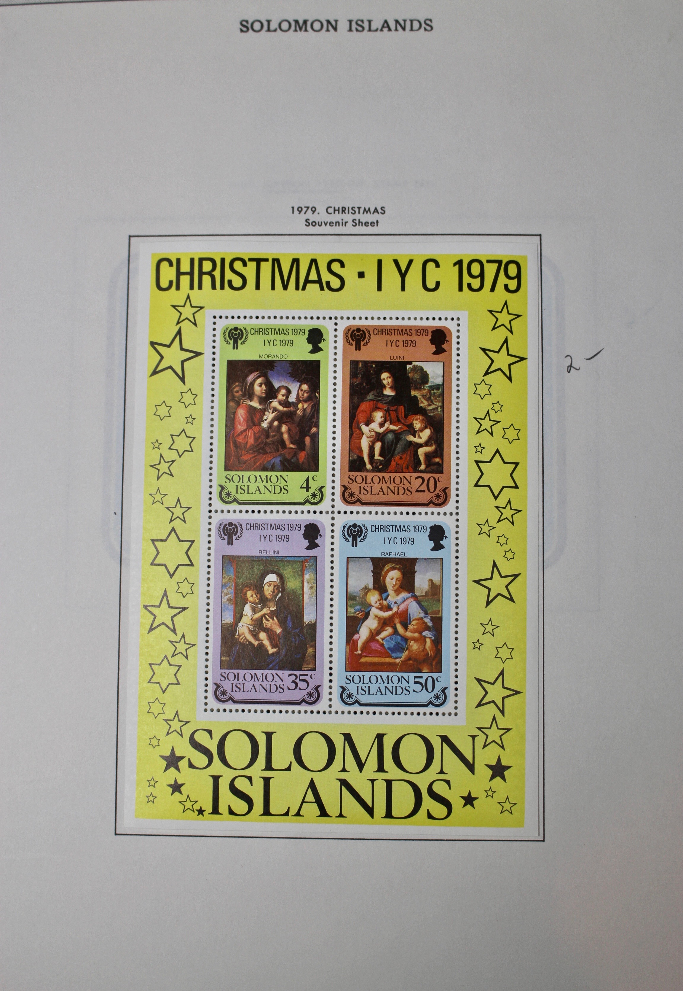 Mint Solomon Islands Stamp Collection