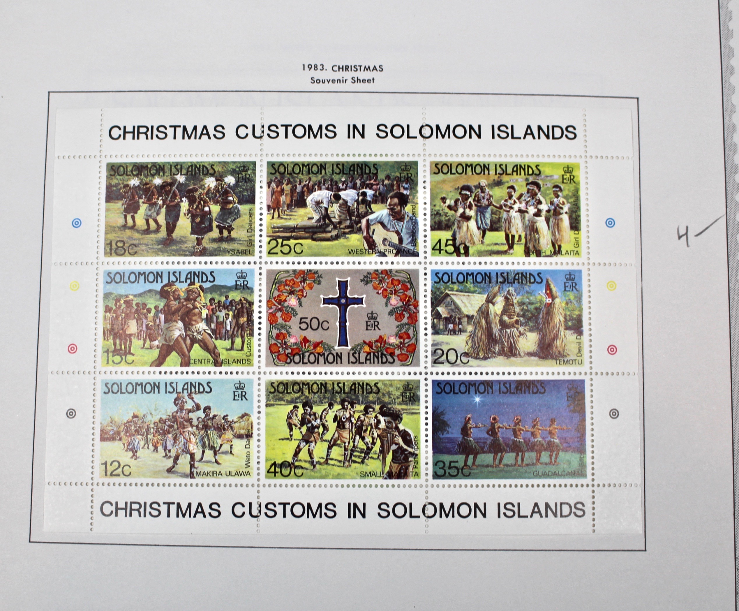 Mint Solomon Islands Stamp Collection