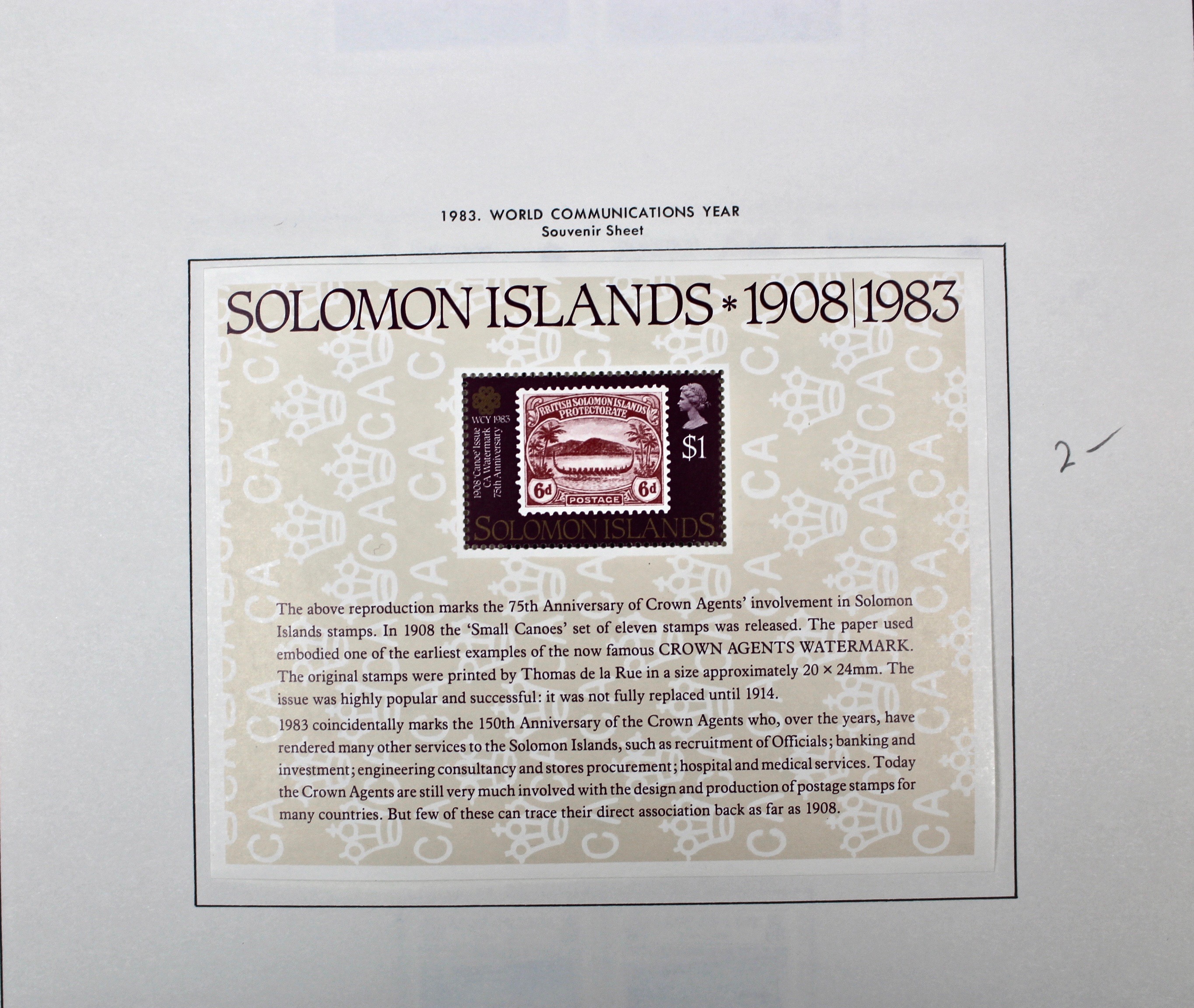 Mint Solomon Islands Stamp Collection