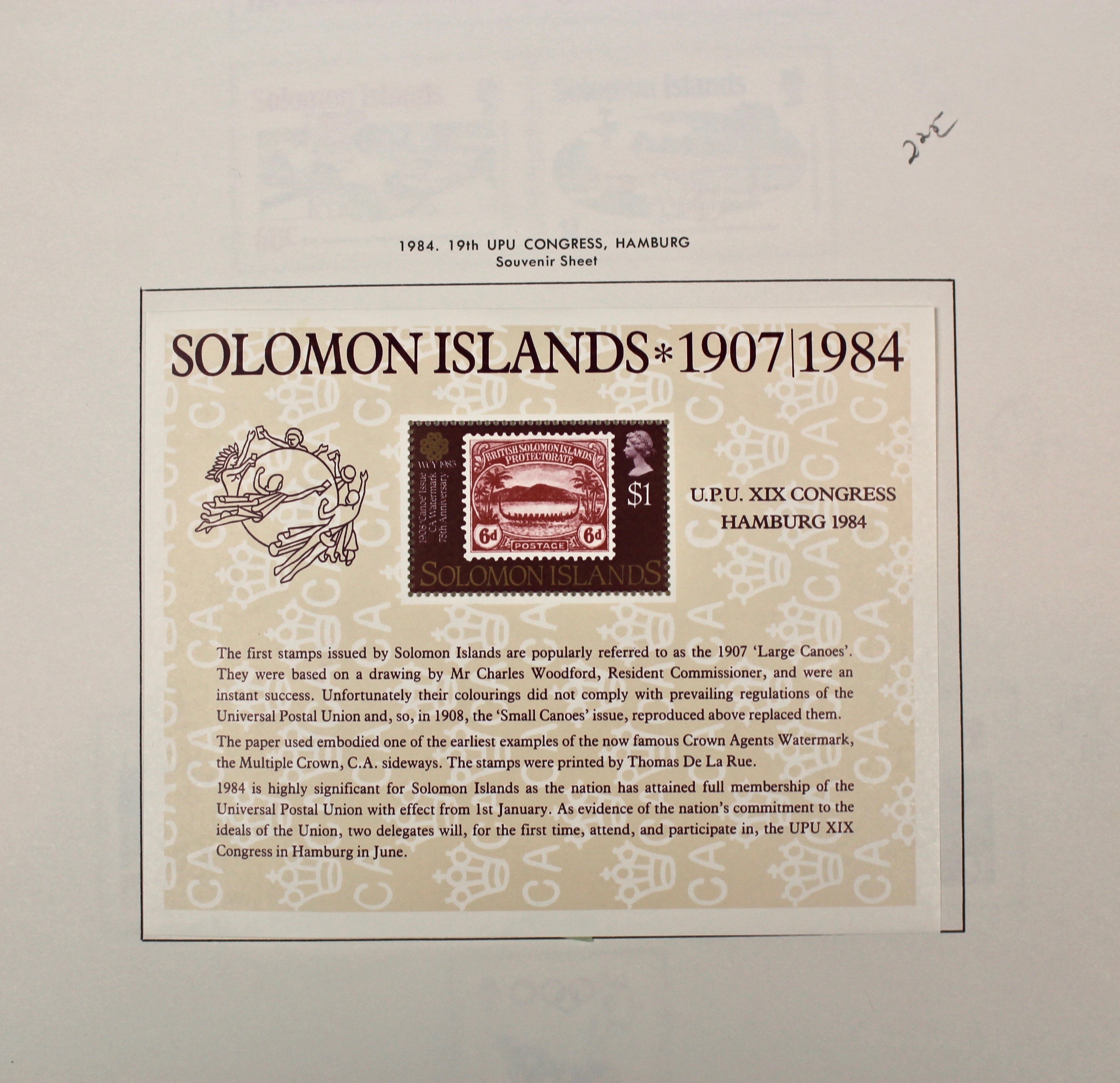 Mint Solomon Islands Stamp Collection
