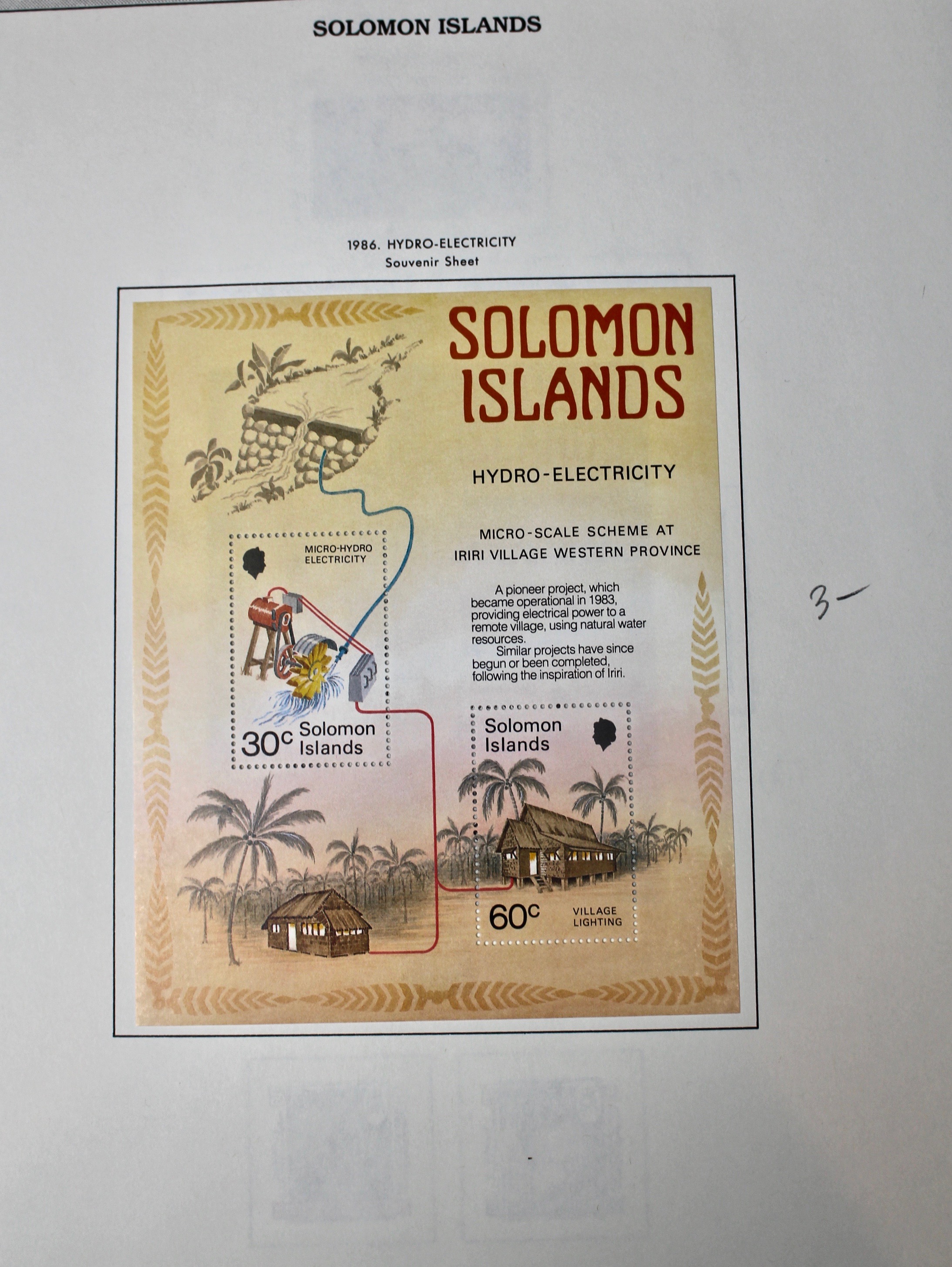 Mint Solomon Islands Stamp Collection