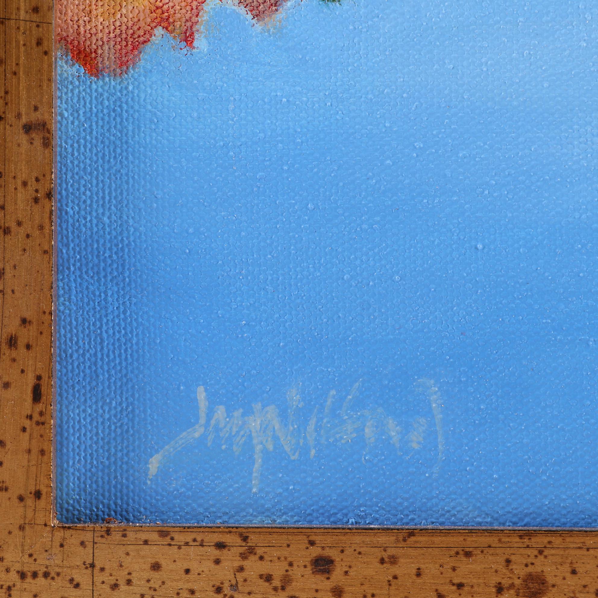 Jay Wilford Landscape Oil Painting "Mirror Lake," 21st Century