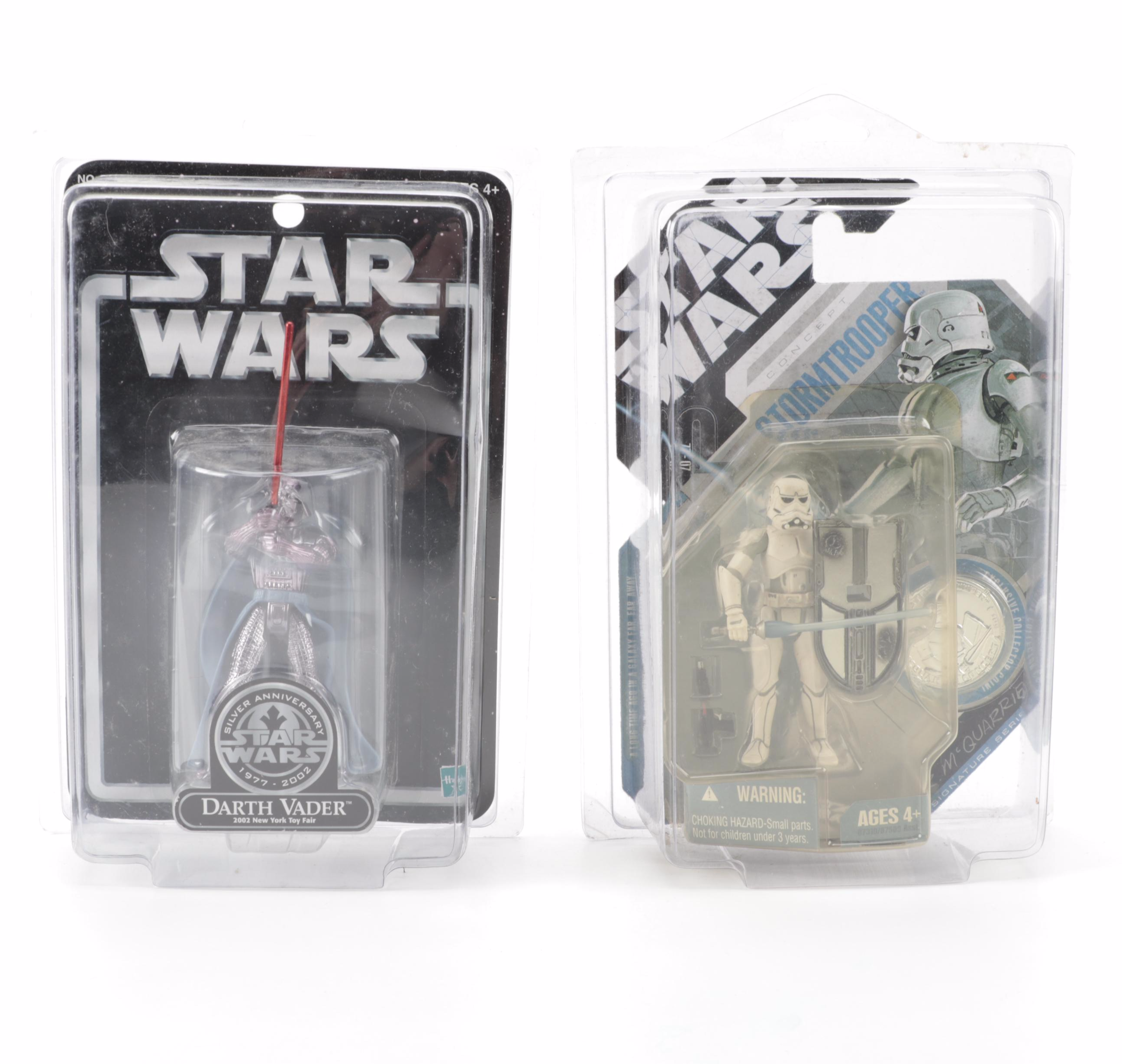 Star Wars Action Figures Including Evolutions Anakin Skywalker to Darth Vader