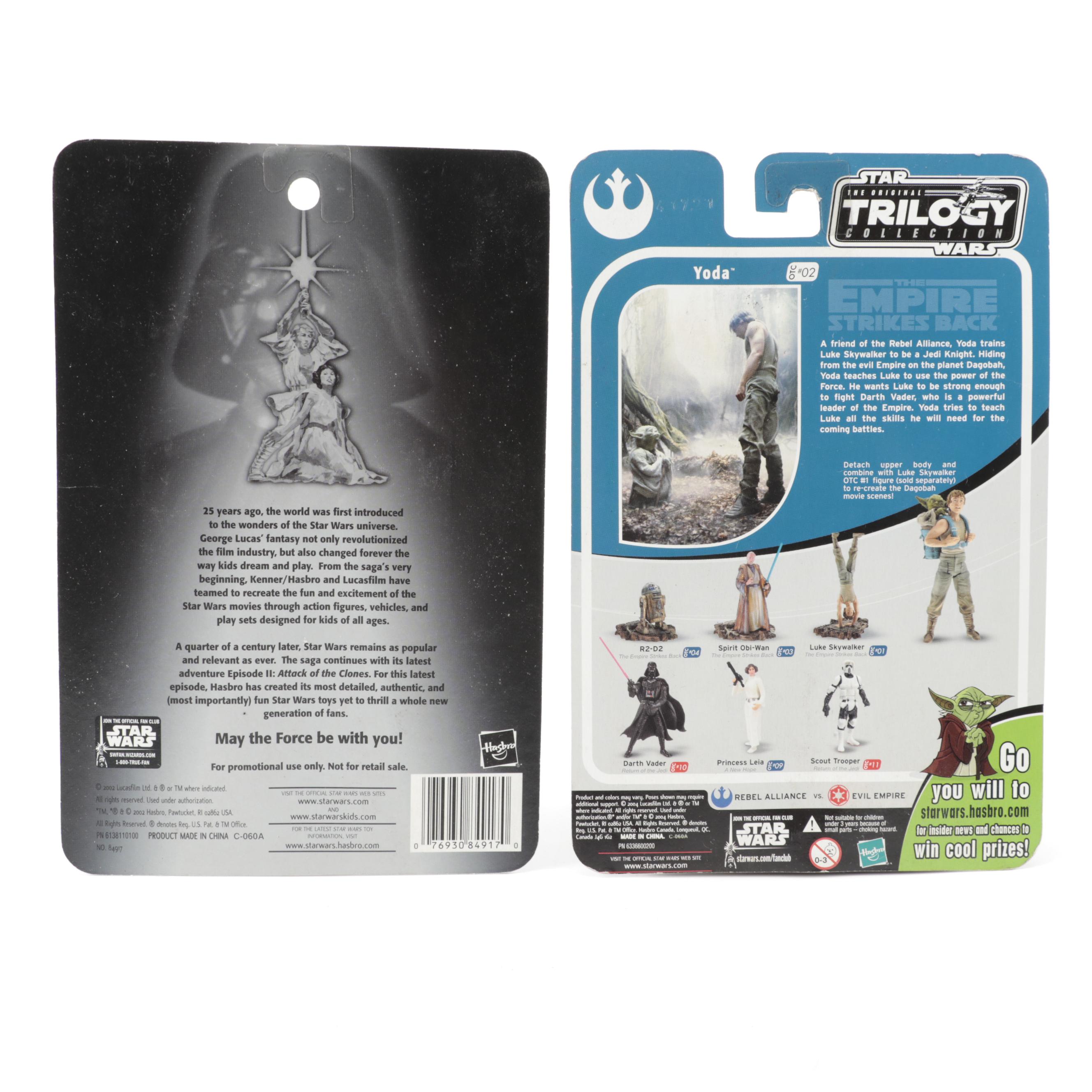 Star Wars Action Figures Including Evolutions Anakin Skywalker to Darth Vader