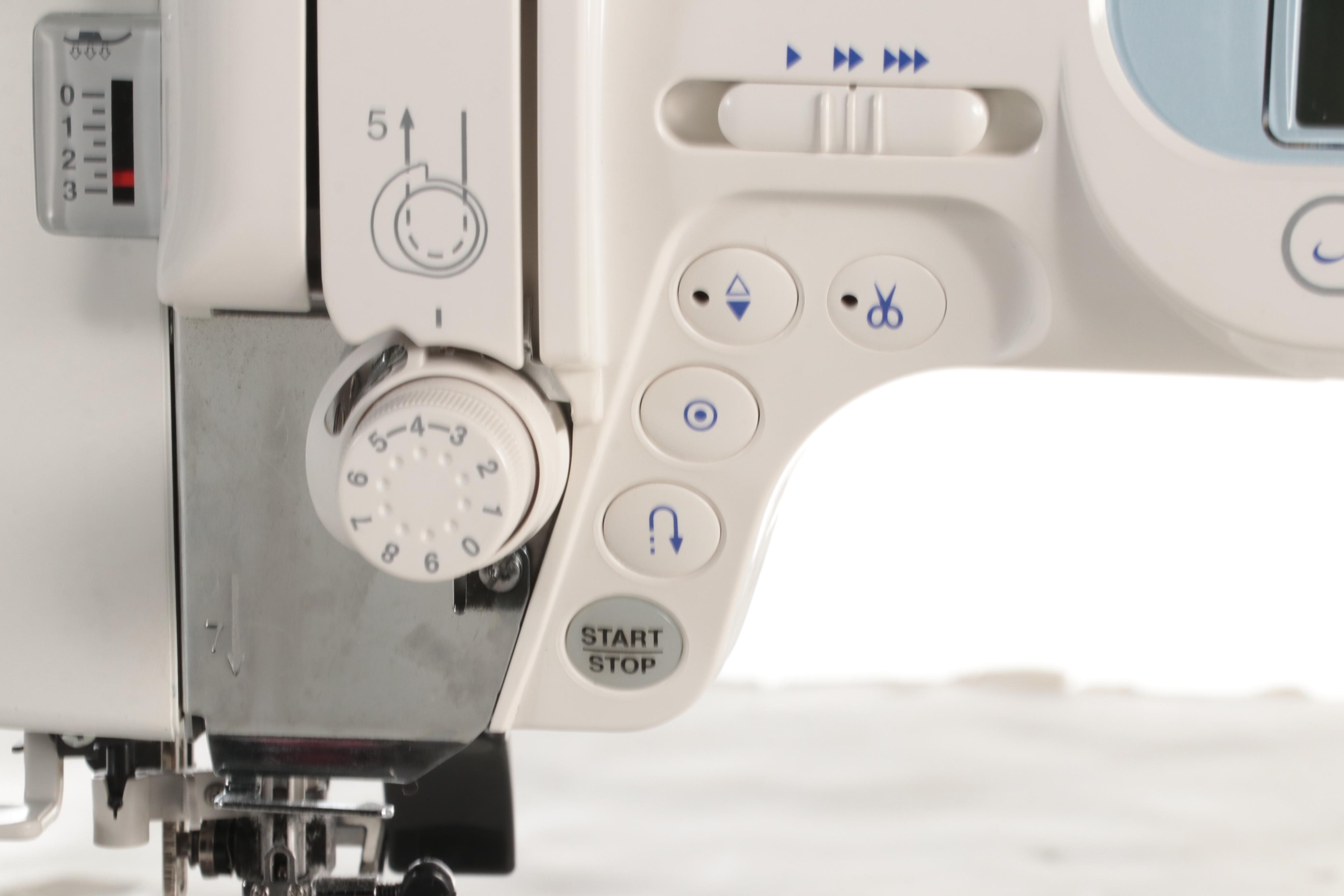 Janome Sewing Machine with Travel Case and Accessories