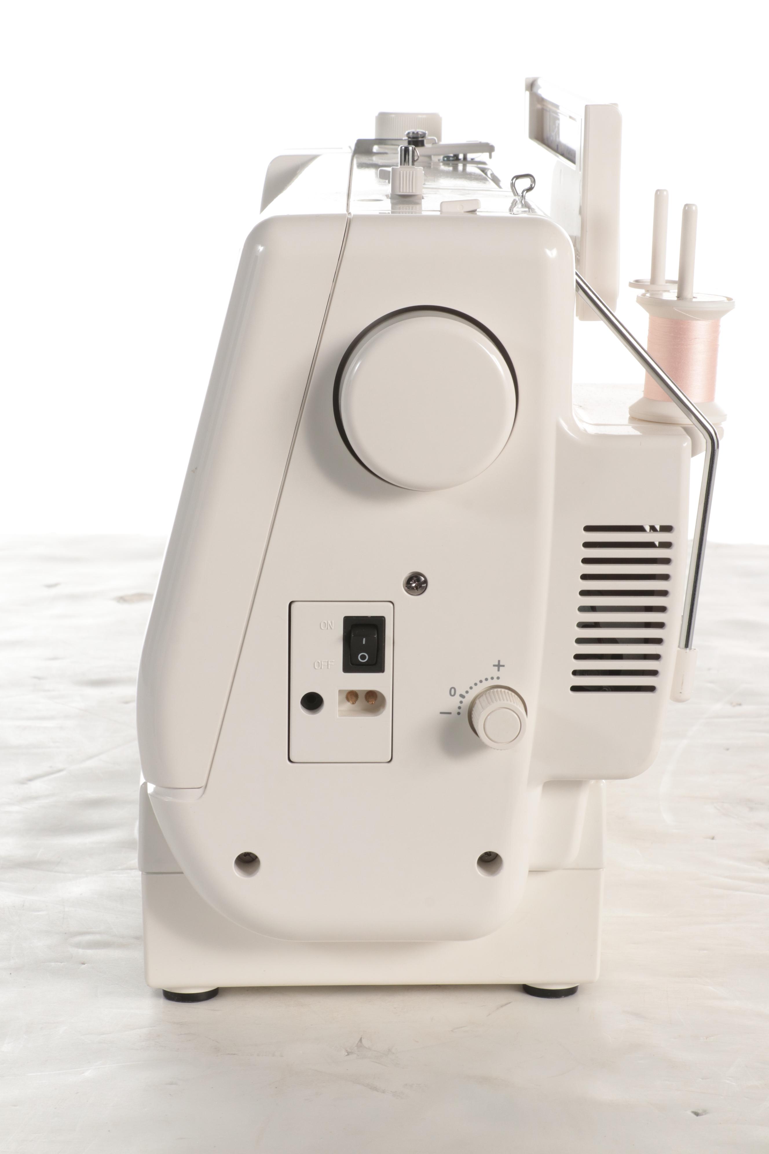 Janome Sewing Machine with Travel Case and Accessories