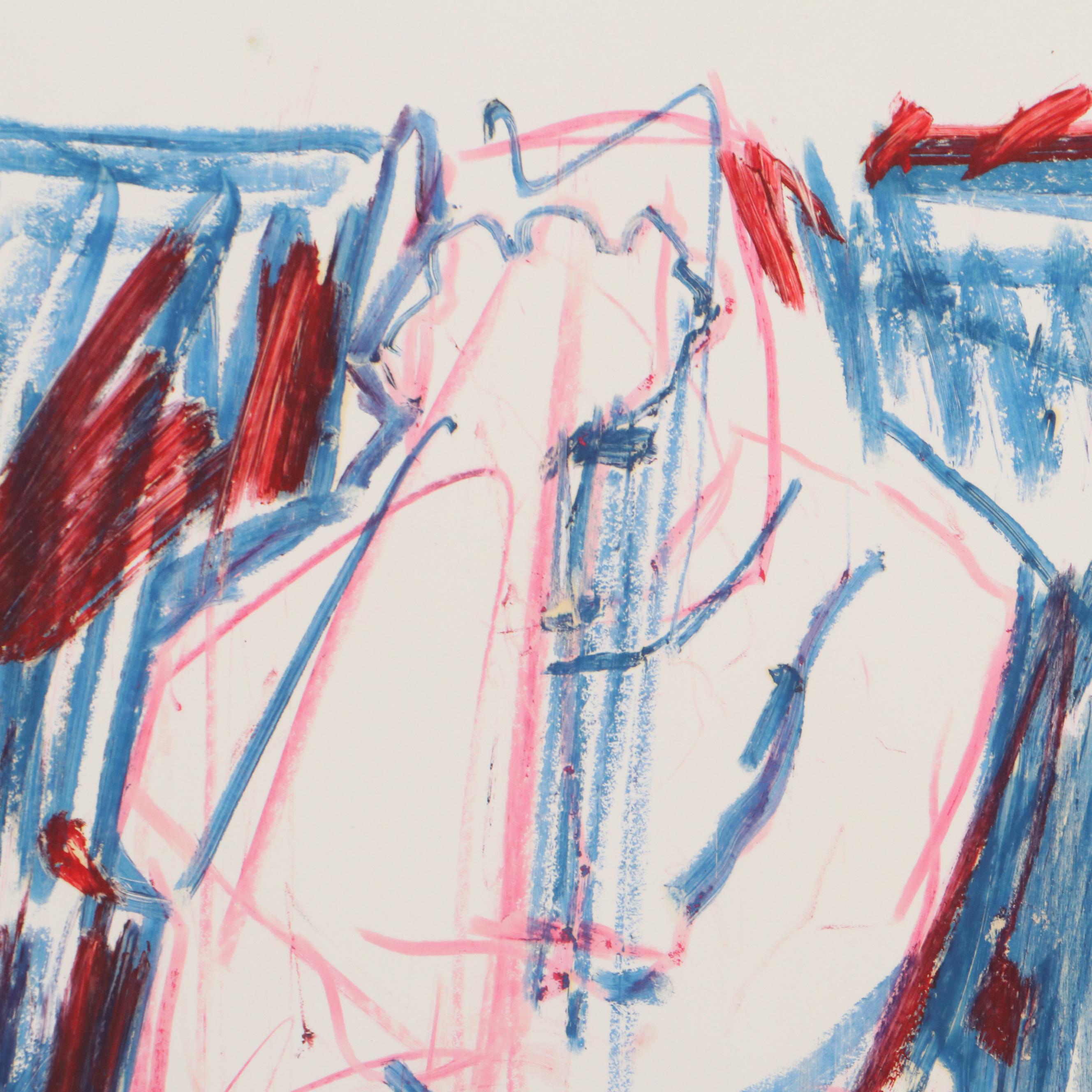 Jack Meanwell Expressionist Figure Drawing