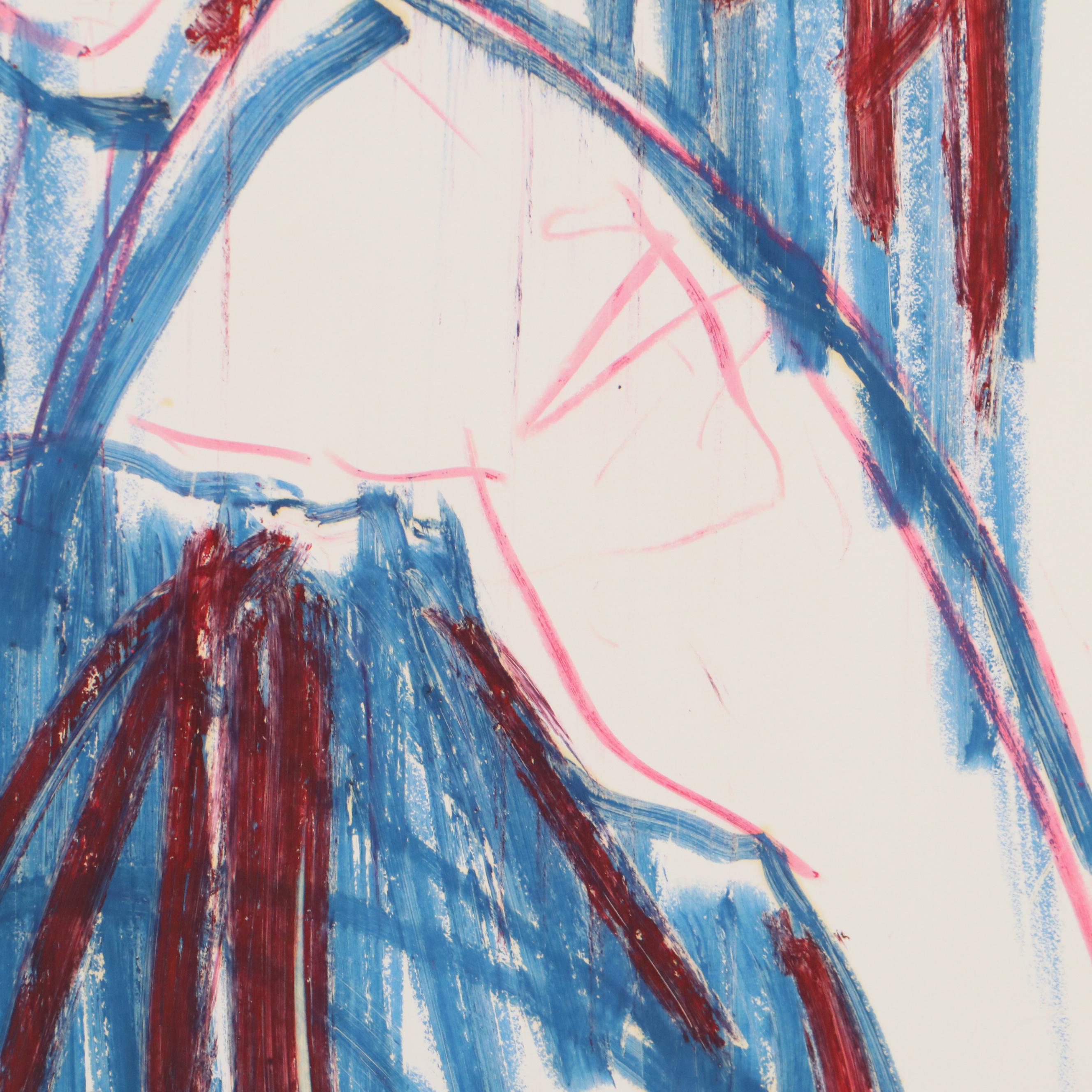 Jack Meanwell Expressionist Figure Drawing