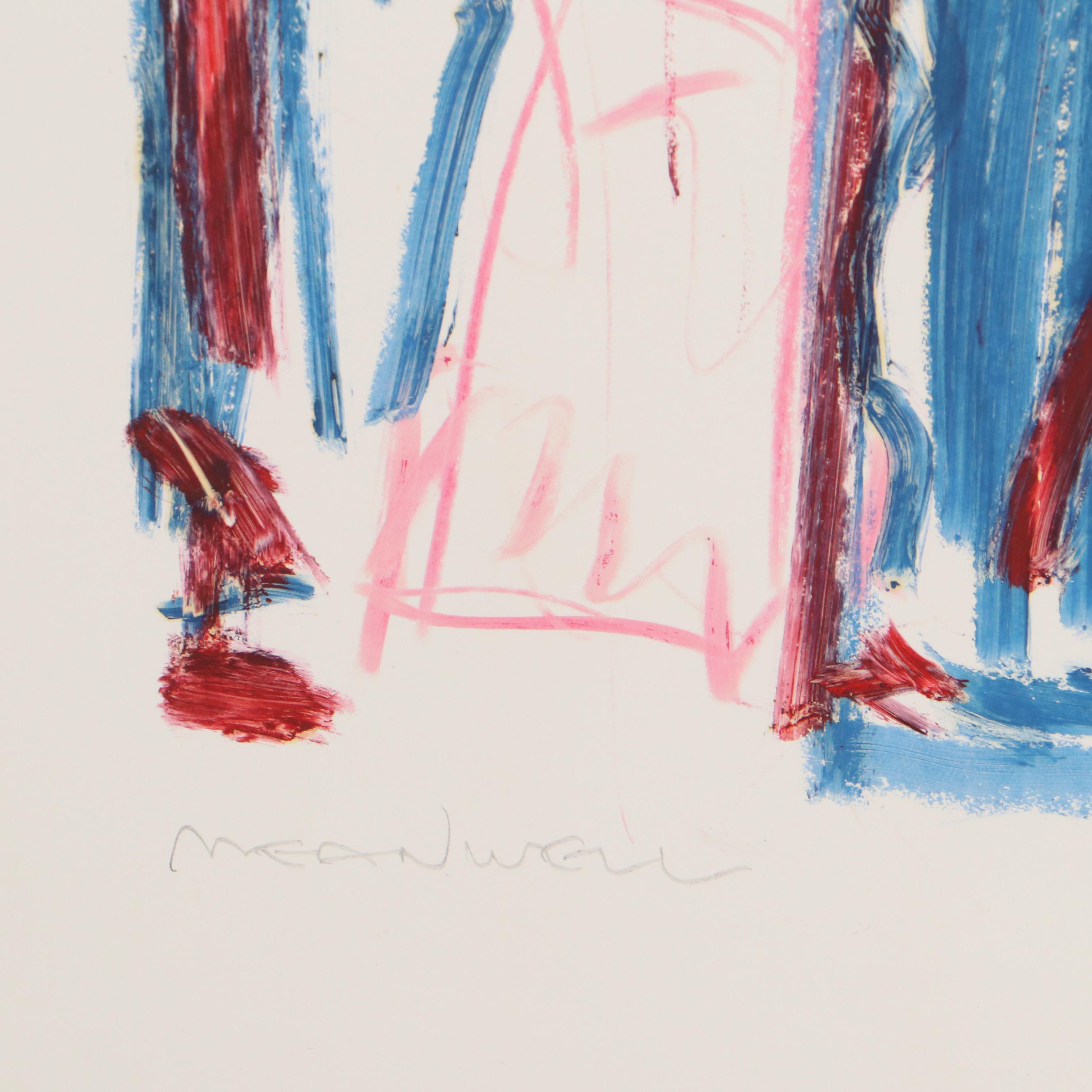 Jack Meanwell Expressionist Figure Drawing